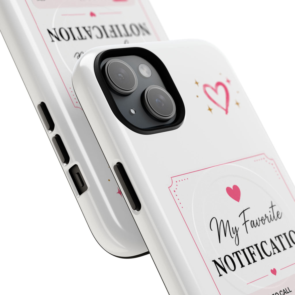 My Favorite Notification phone case | Cute heart video call design