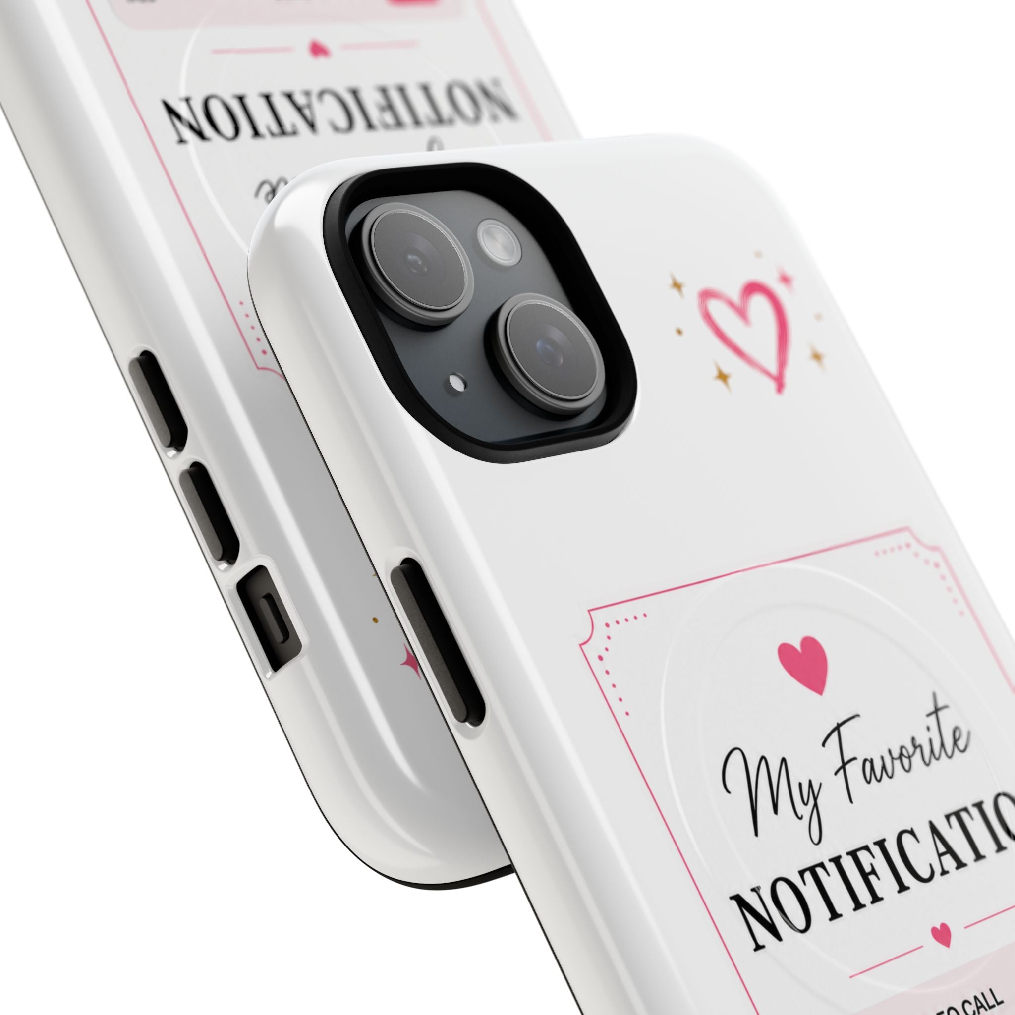 My Favorite Notification phone case | Cute heart video call design