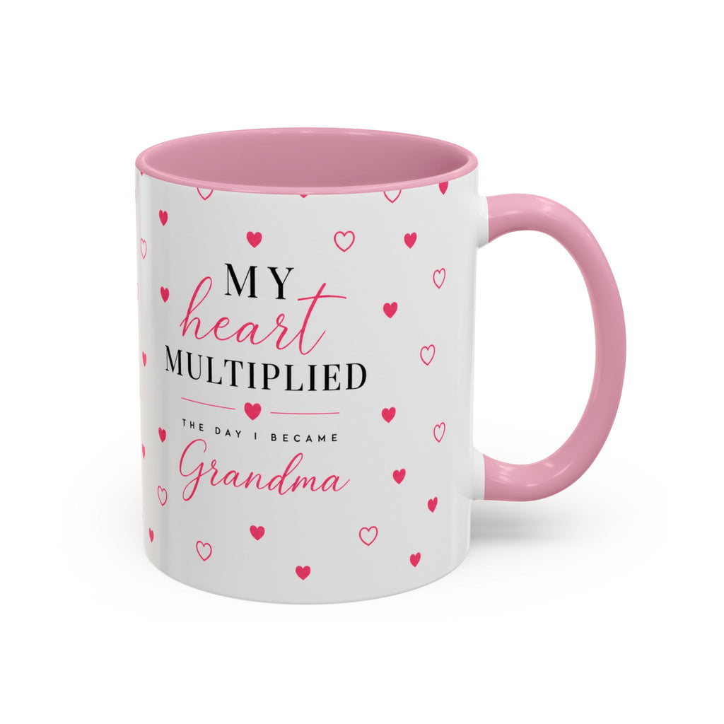 My Heart Multiplied Grandma Mug | 11oz or 15oz Ceramic