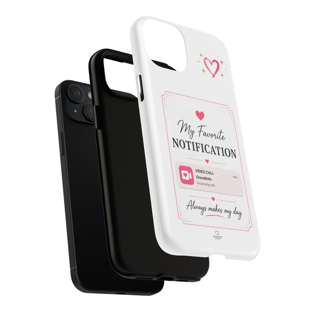 My Favorite Notification phone case | Cute heart video call design