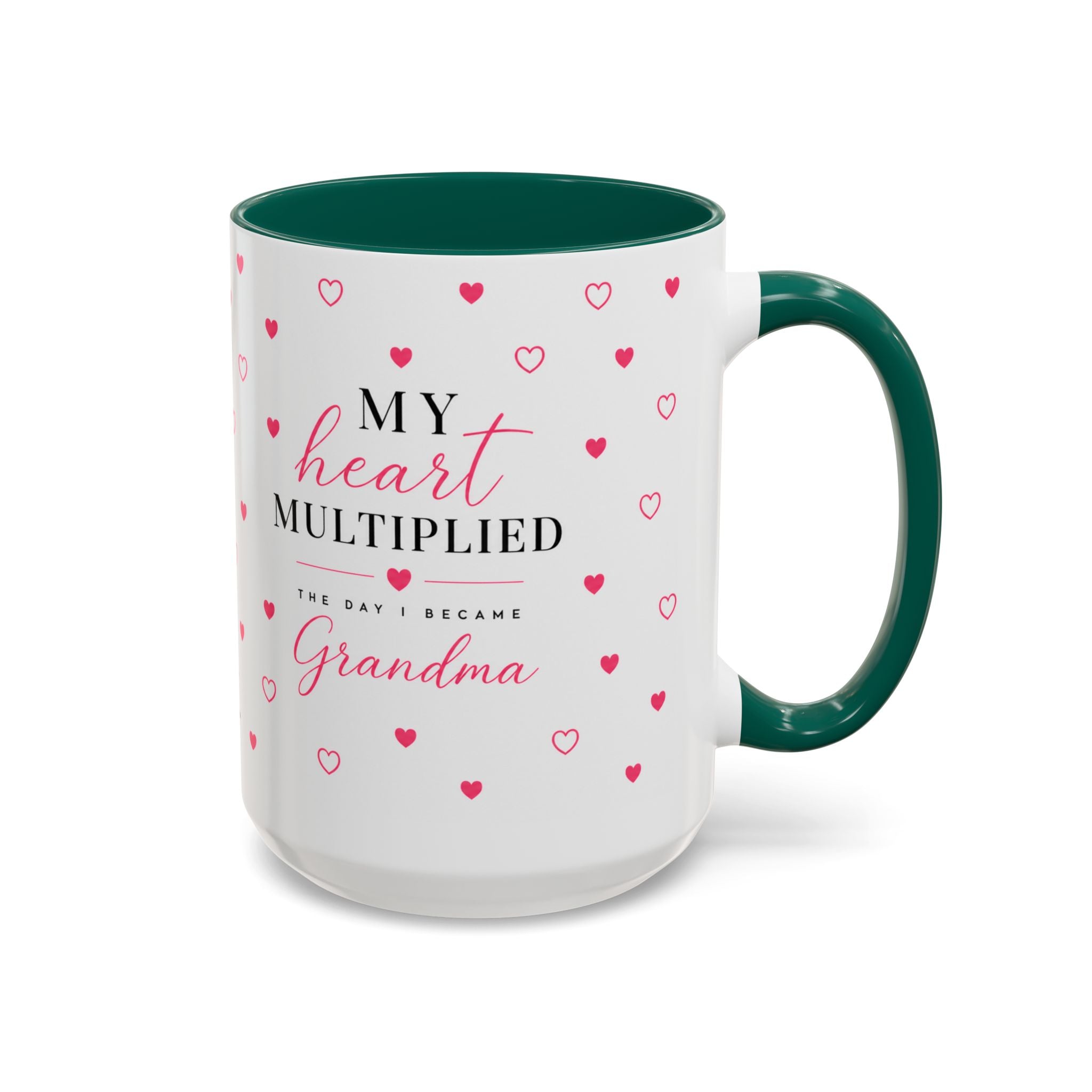 My Heart Multiplied Grandma Mug | 11oz or 15oz Ceramic