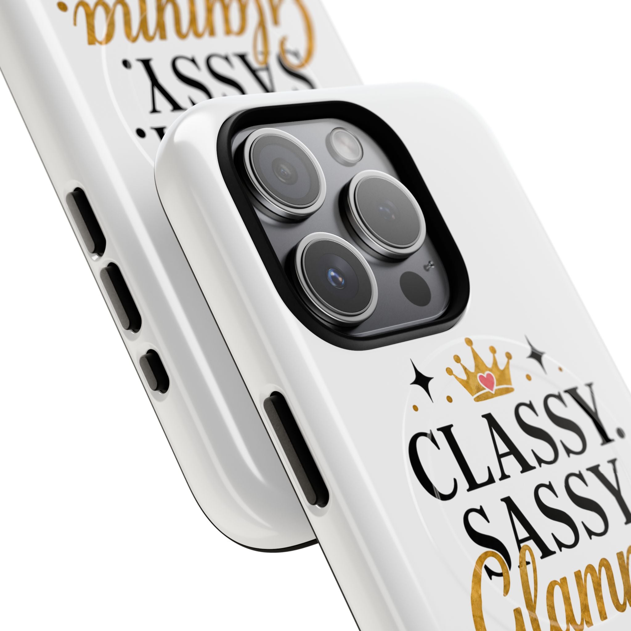 Phone Case — “Classy. Sassy. Glamma.” Magnetic Tough Protective Cover