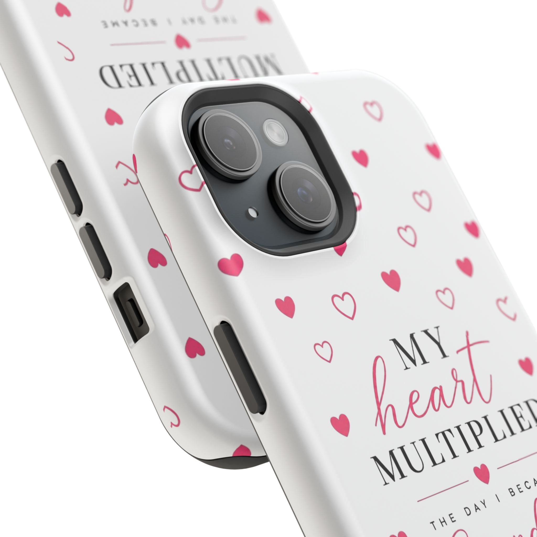 Grandma Phone Case — "My Heart Multiplied" Magnetic Impact‑Resistant Case