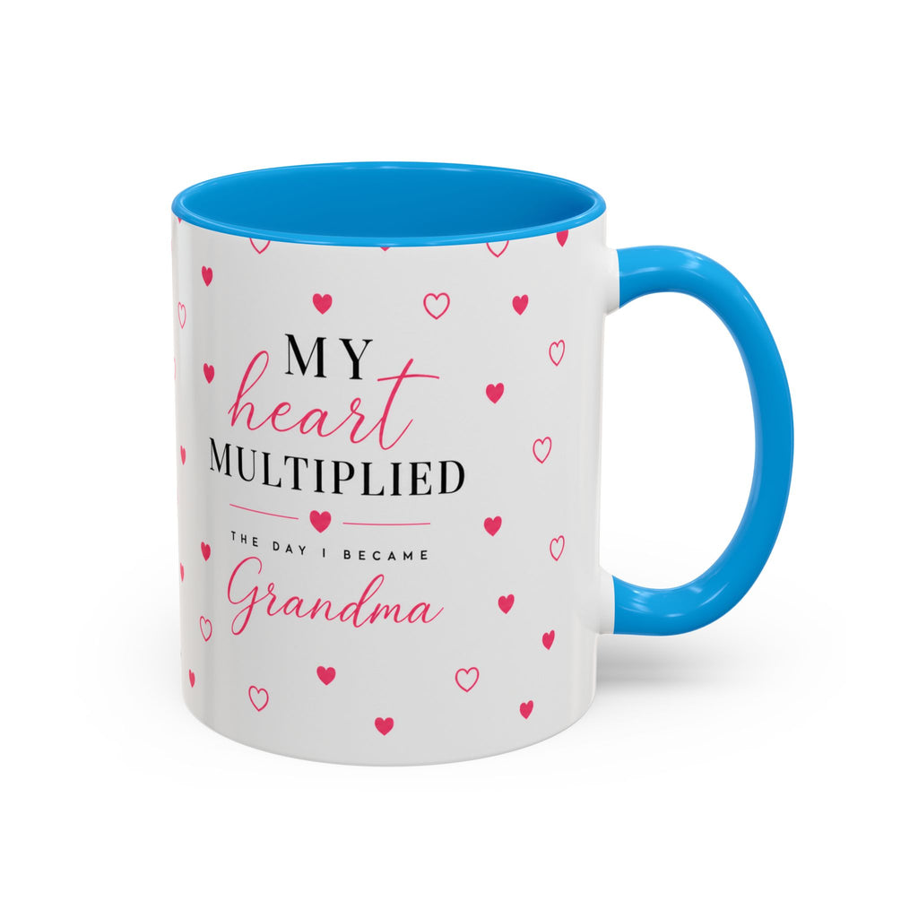 My Heart Multiplied Grandma Mug | 11oz or 15oz Ceramic
