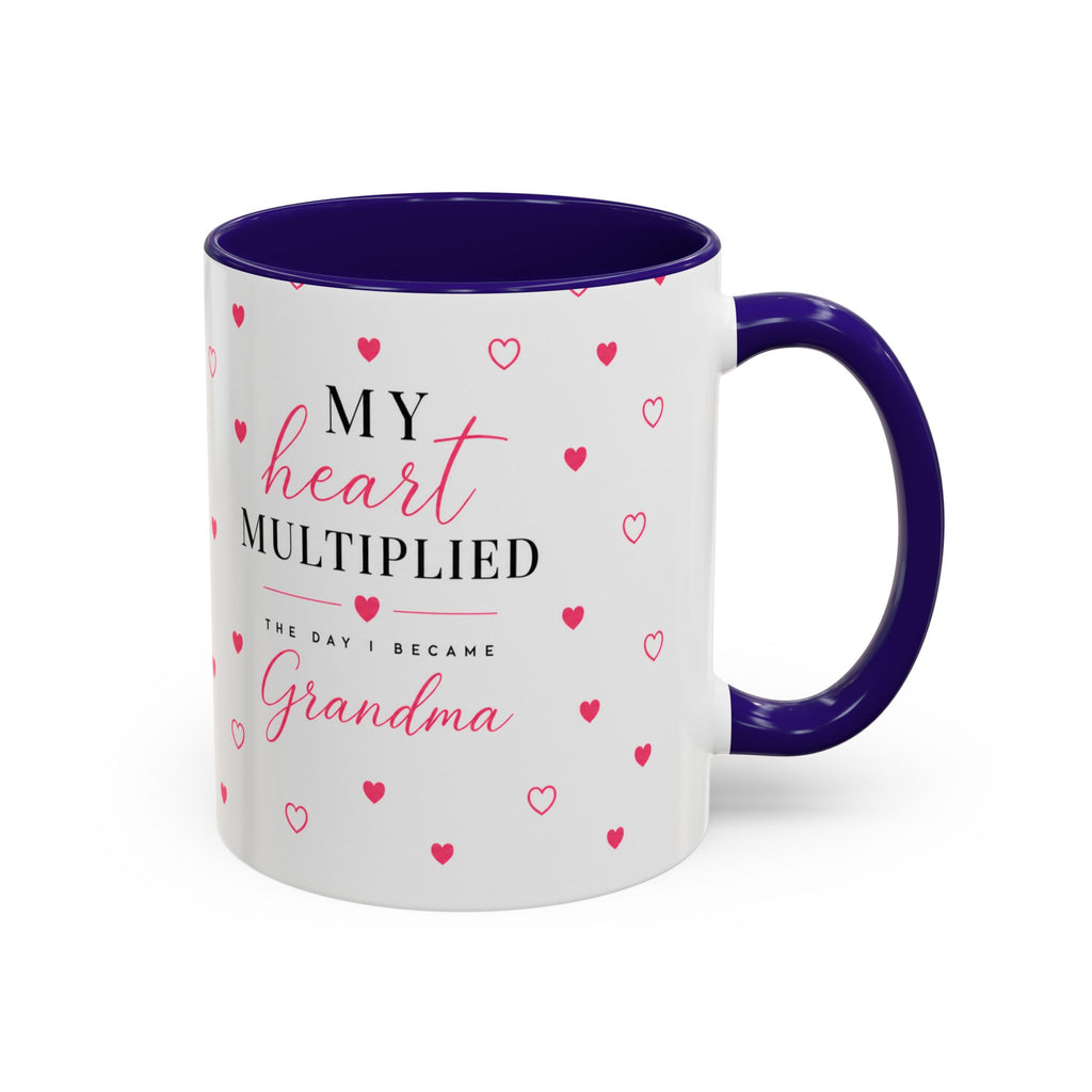 My Heart Multiplied Grandma Mug | 11oz or 15oz Ceramic