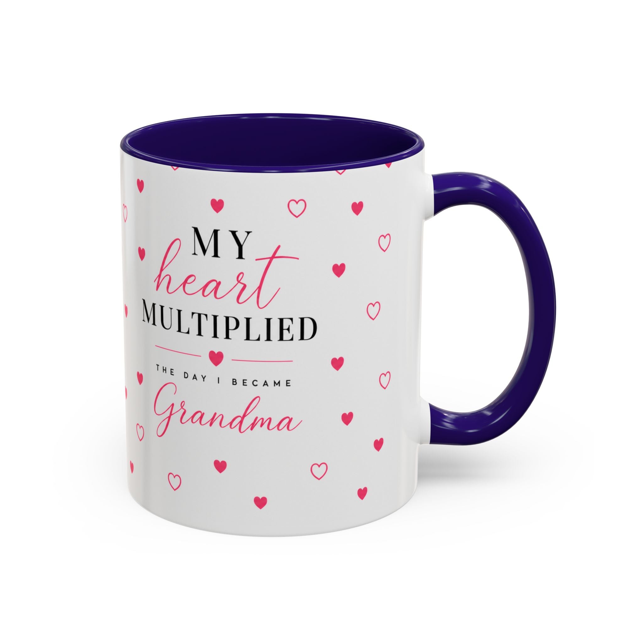 My Heart Multiplied Grandma Mug | 11oz or 15oz Ceramic