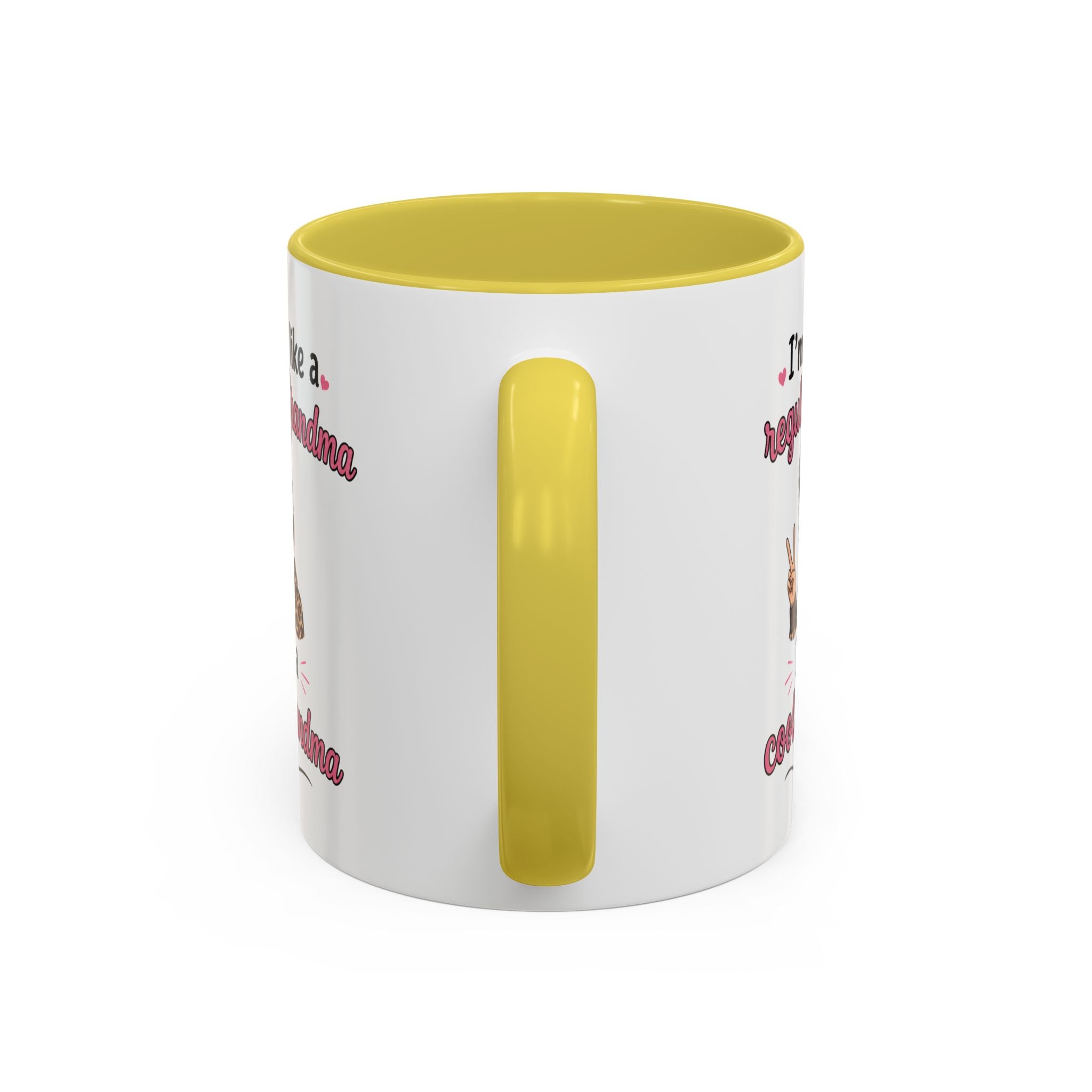 Cool Grandma illustration mug | 11oz 15oz colorful ceramic mug