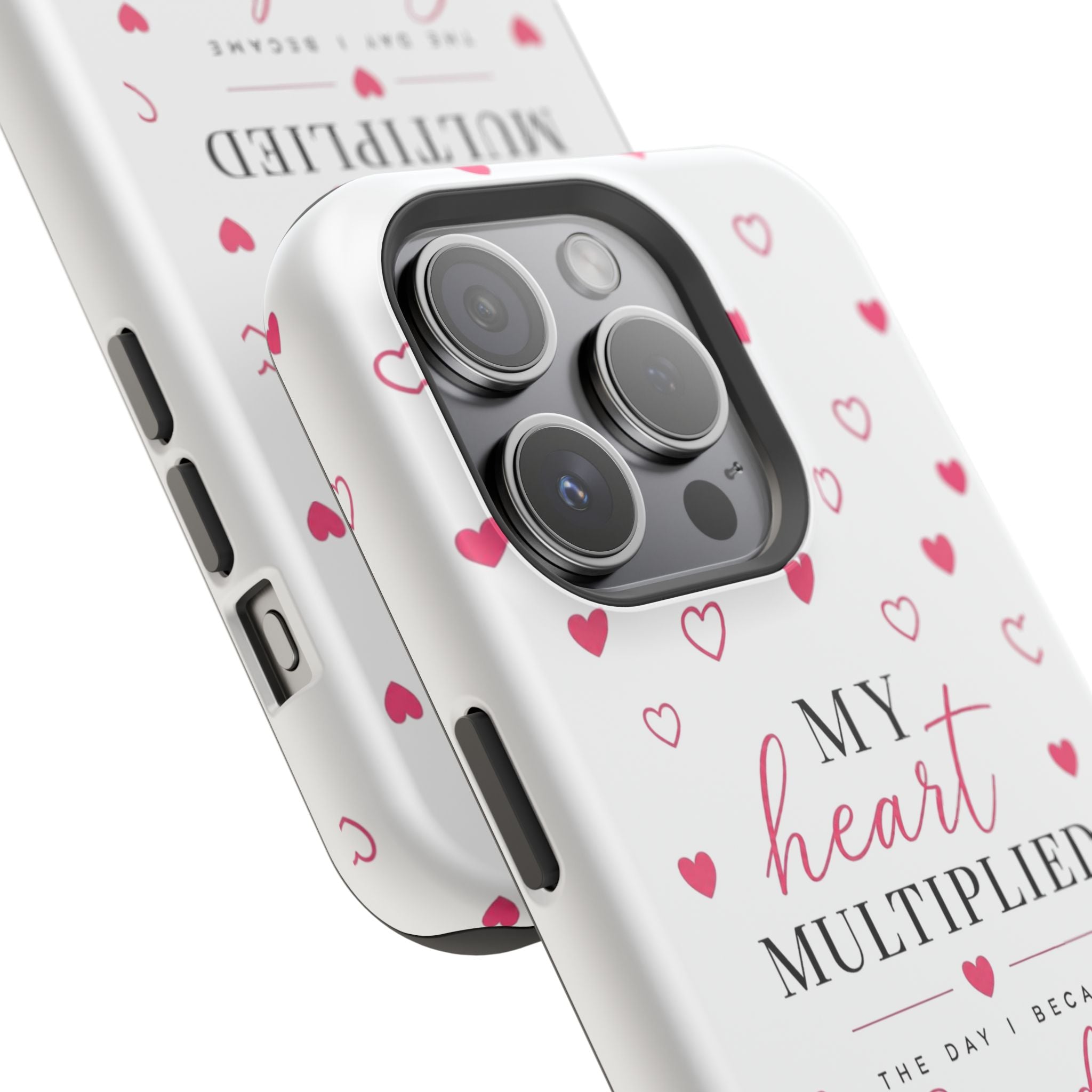 Grandma Phone Case — "My Heart Multiplied" Magnetic Impact‑Resistant Case