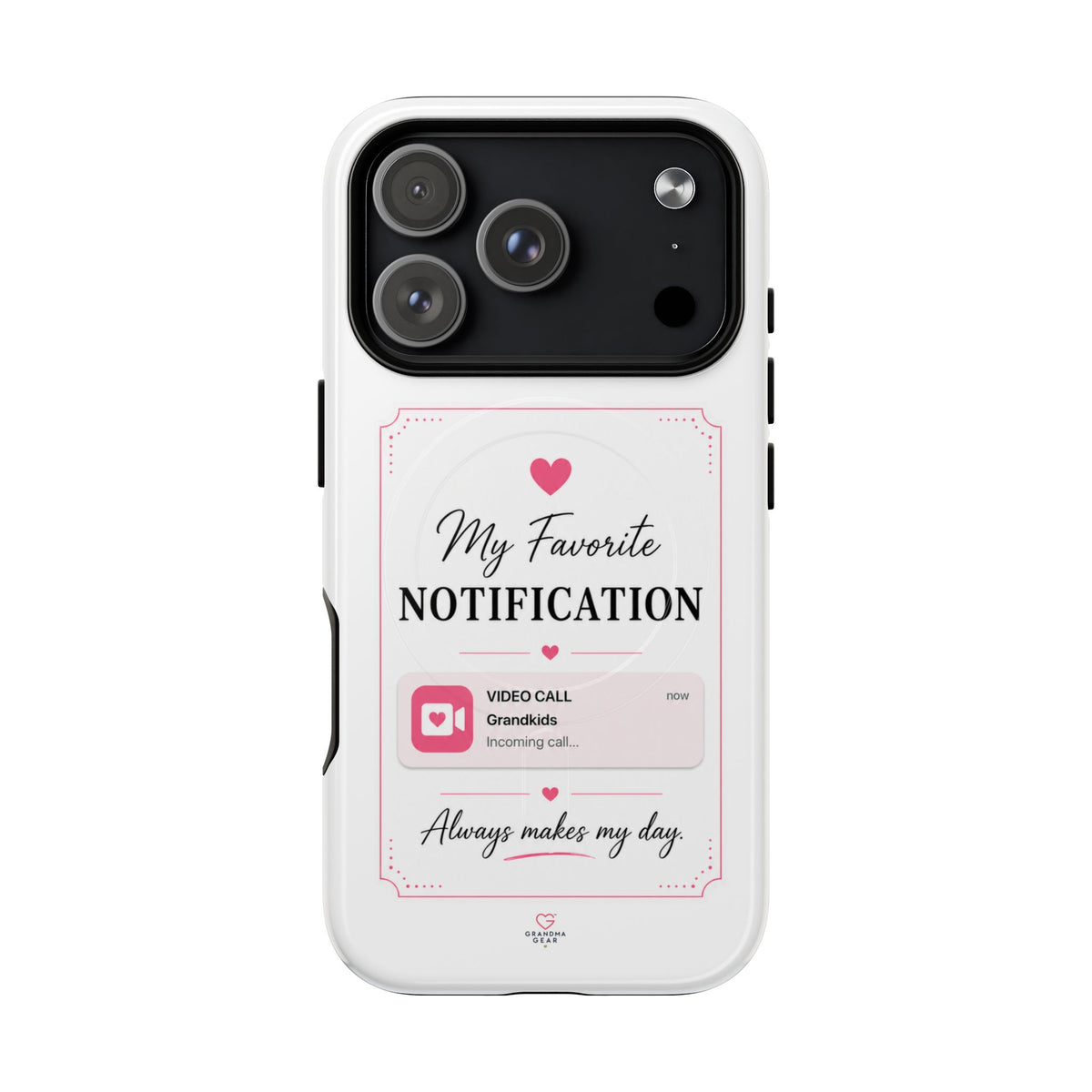 My Favorite Notification phone case | Cute heart video call design