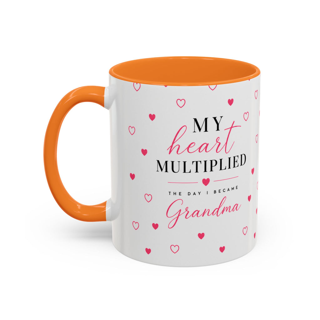 My Heart Multiplied Grandma Mug | 11oz or 15oz Ceramic