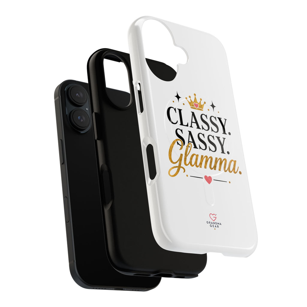 Phone Case — “Classy. Sassy. Glamma.” Magnetic Tough Protective Cover