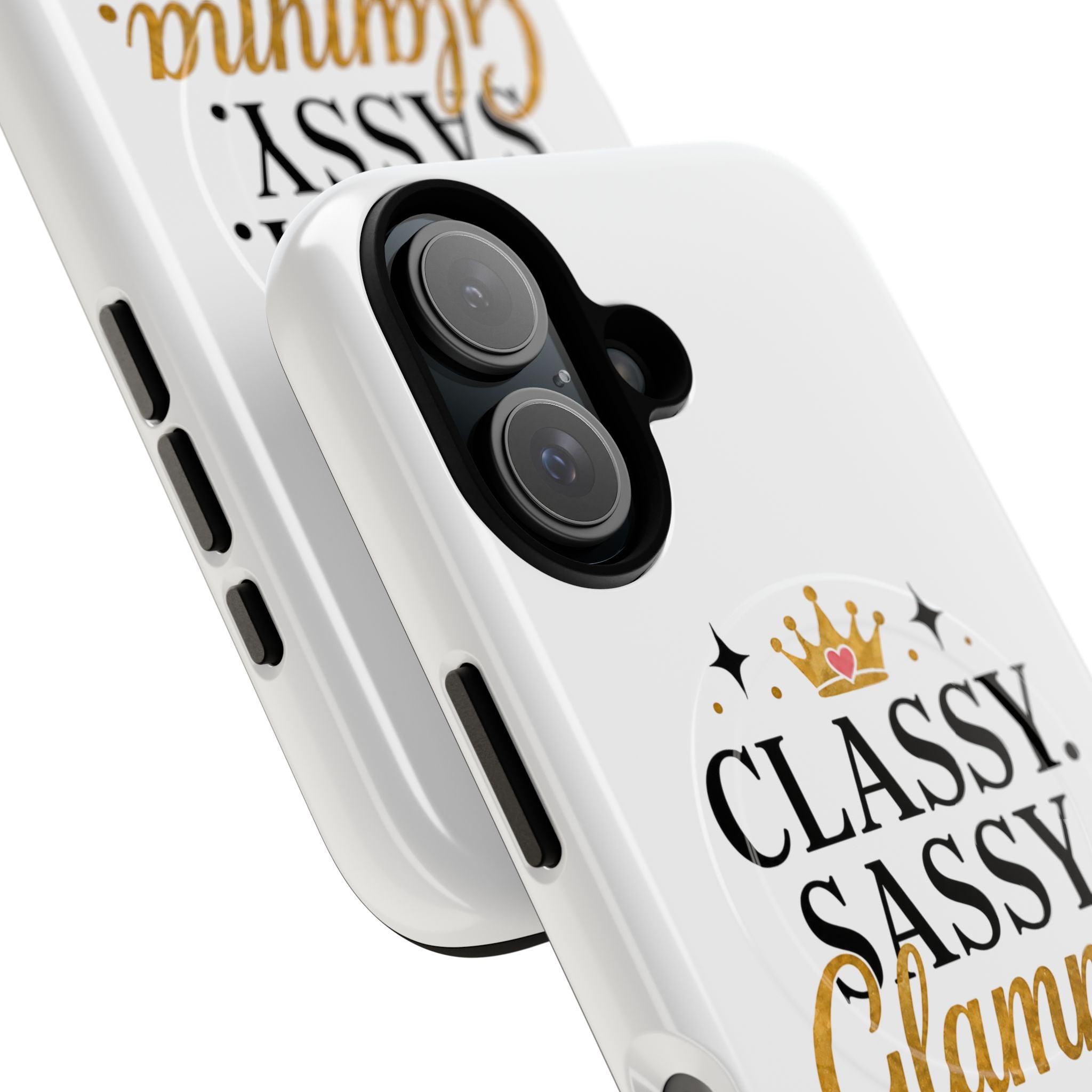 Phone Case — “Classy. Sassy. Glamma.” Magnetic Tough Protective Cover