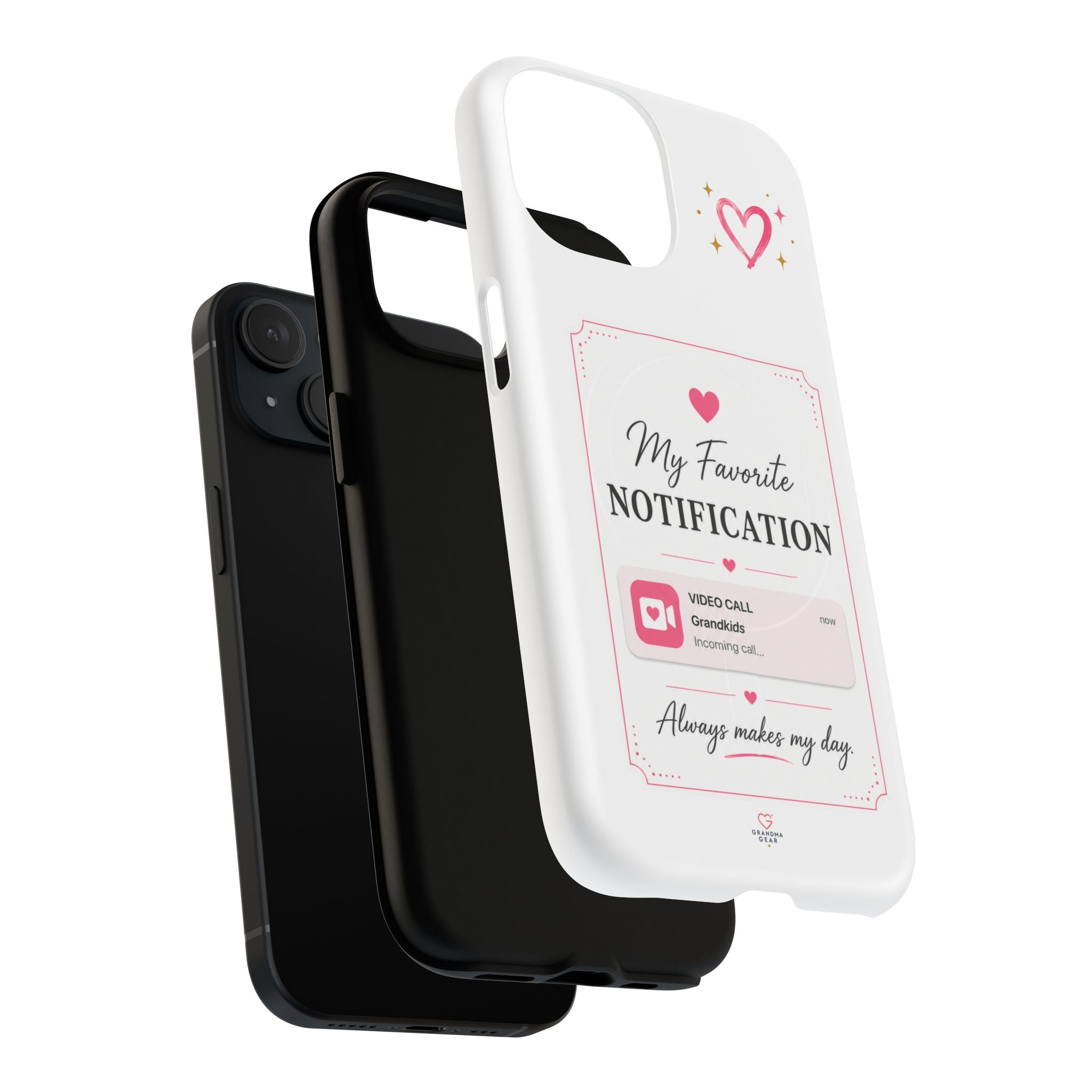 My Favorite Notification phone case | Cute heart video call design