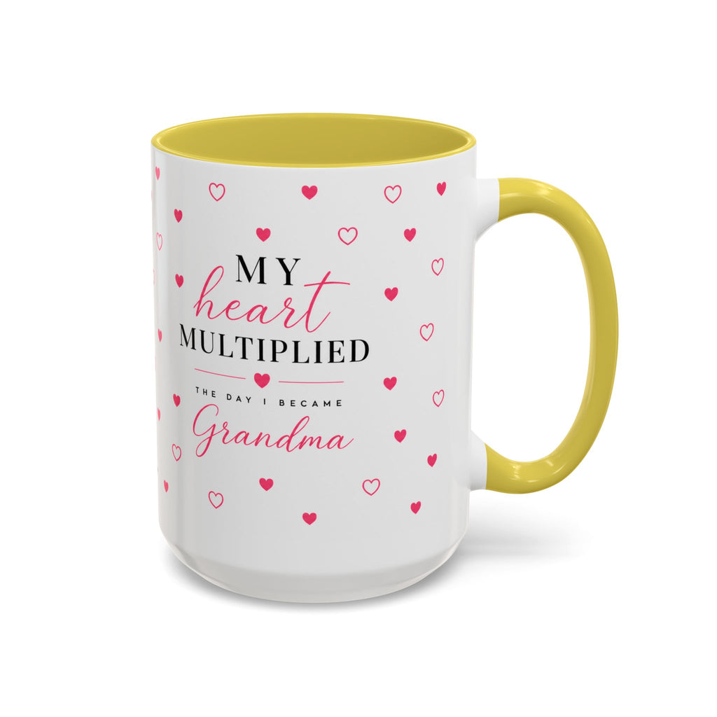 My Heart Multiplied Grandma Mug | 11oz or 15oz Ceramic