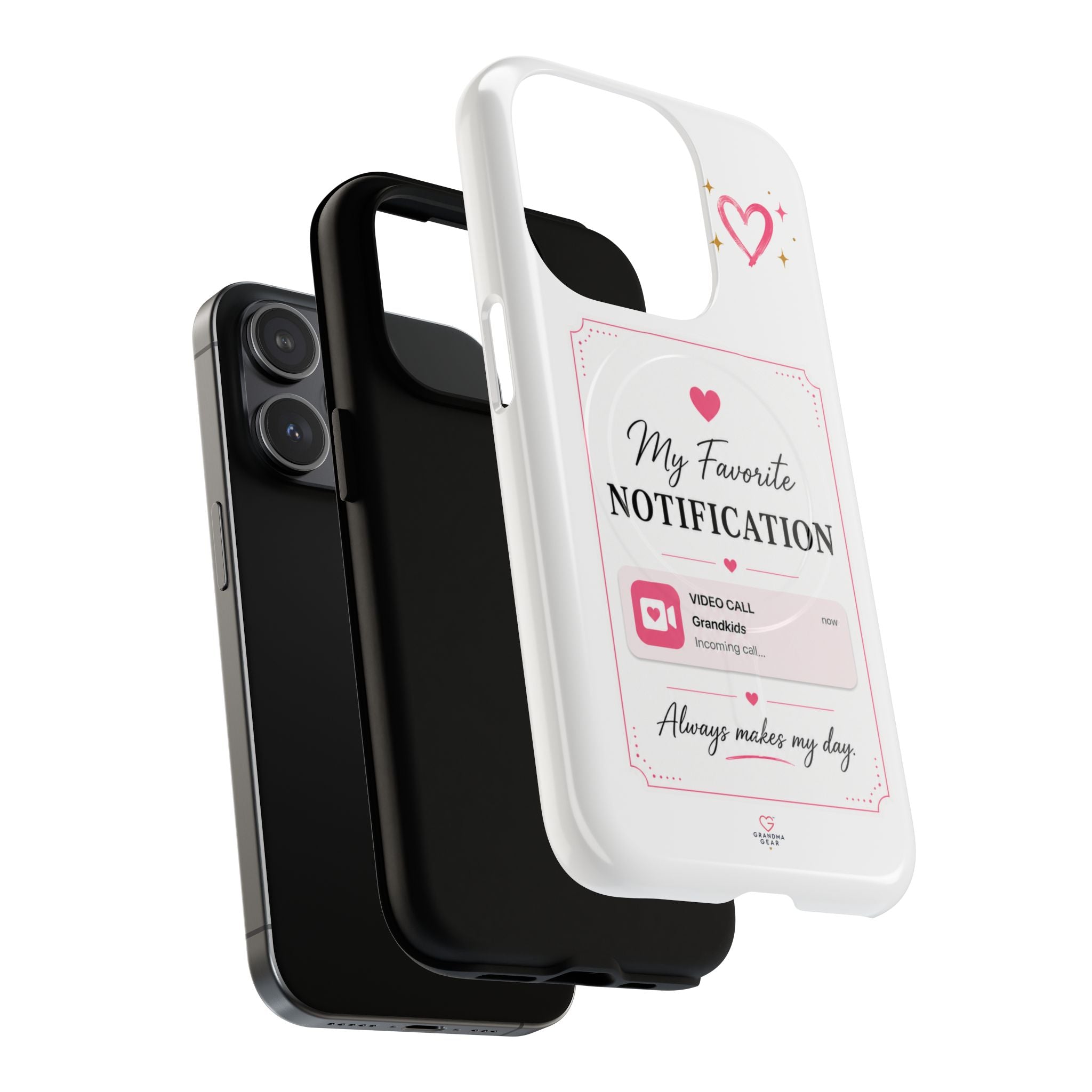 My Favorite Notification phone case | Cute heart video call design