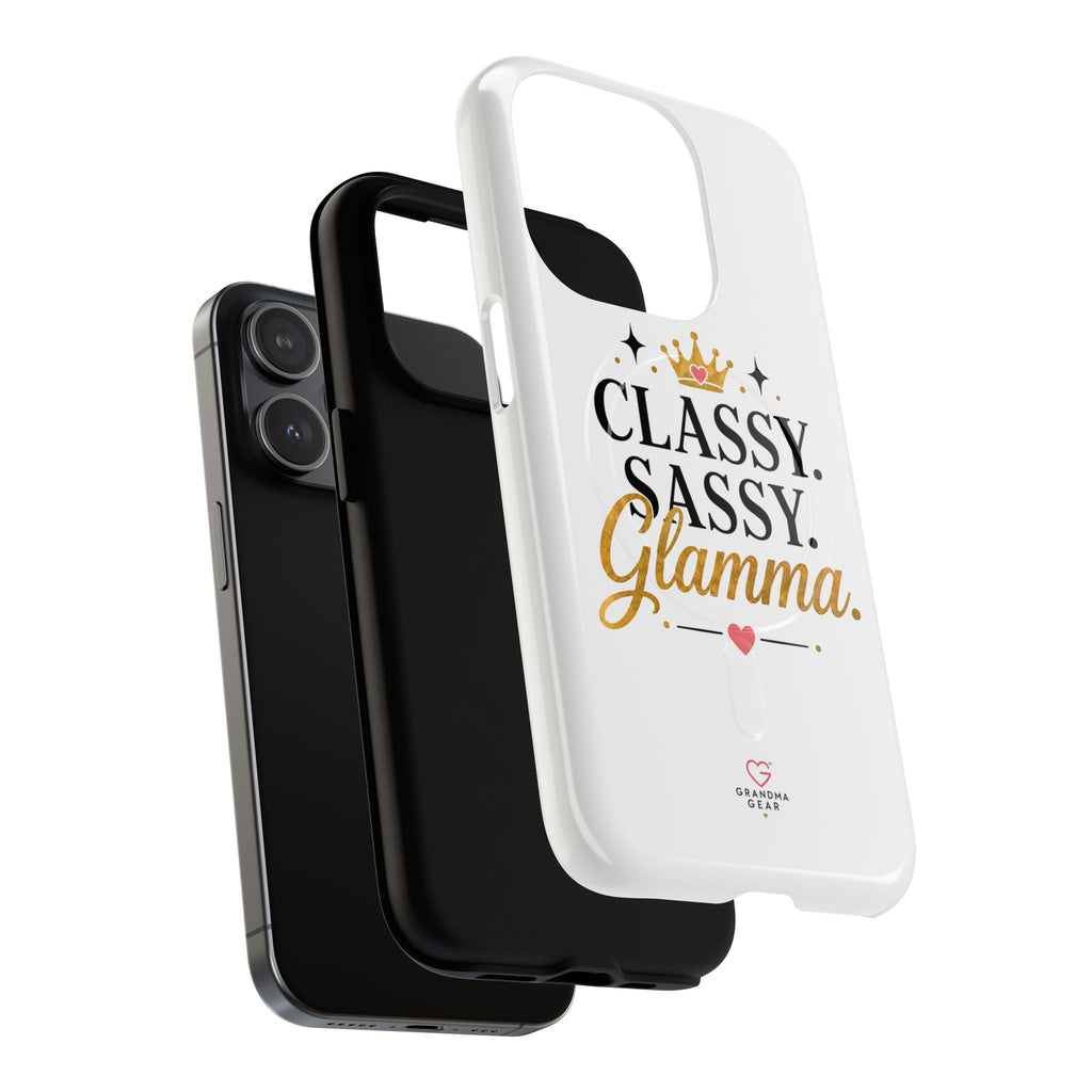 Phone Case — “Classy. Sassy. Glamma.” Magnetic Tough Protective Cover