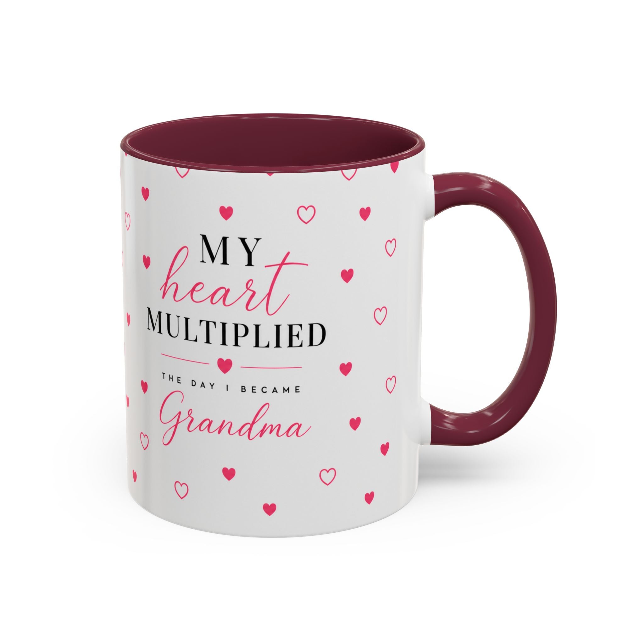 My Heart Multiplied Grandma Mug | 11oz or 15oz Ceramic