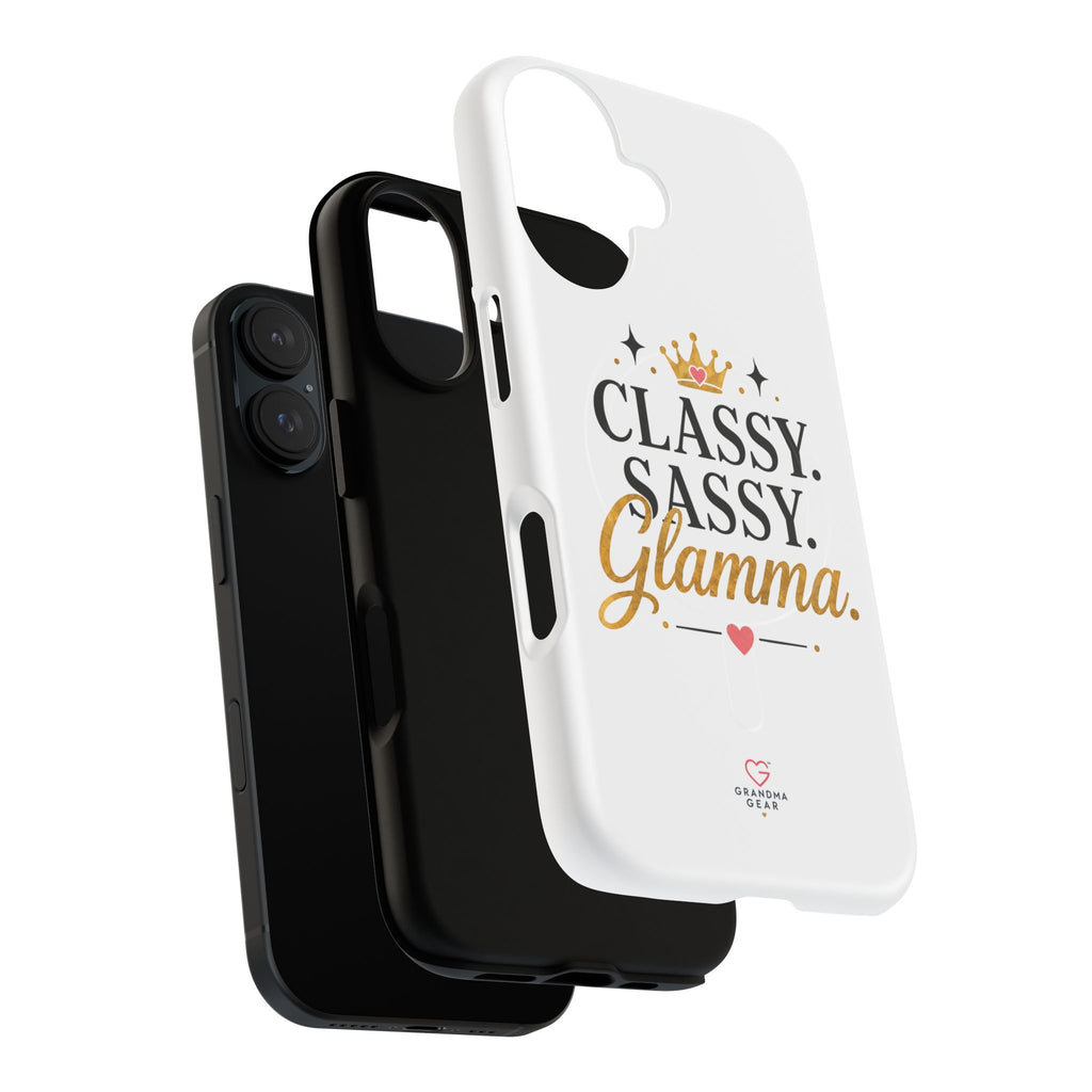 Phone Case — “Classy. Sassy. Glamma.” Magnetic Tough Protective Cover