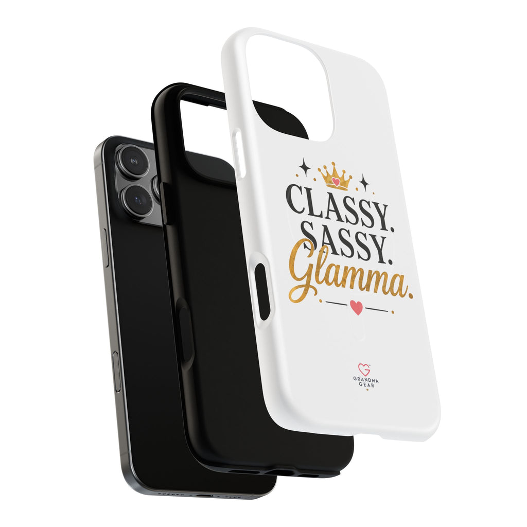 Phone Case — “Classy. Sassy. Glamma.” Magnetic Tough Protective Cover