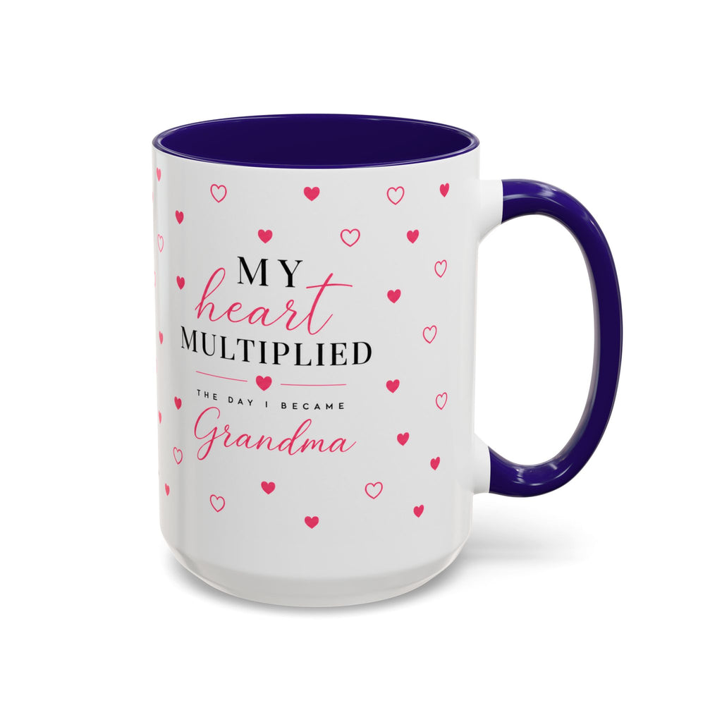 My Heart Multiplied Grandma Mug | 11oz or 15oz Ceramic