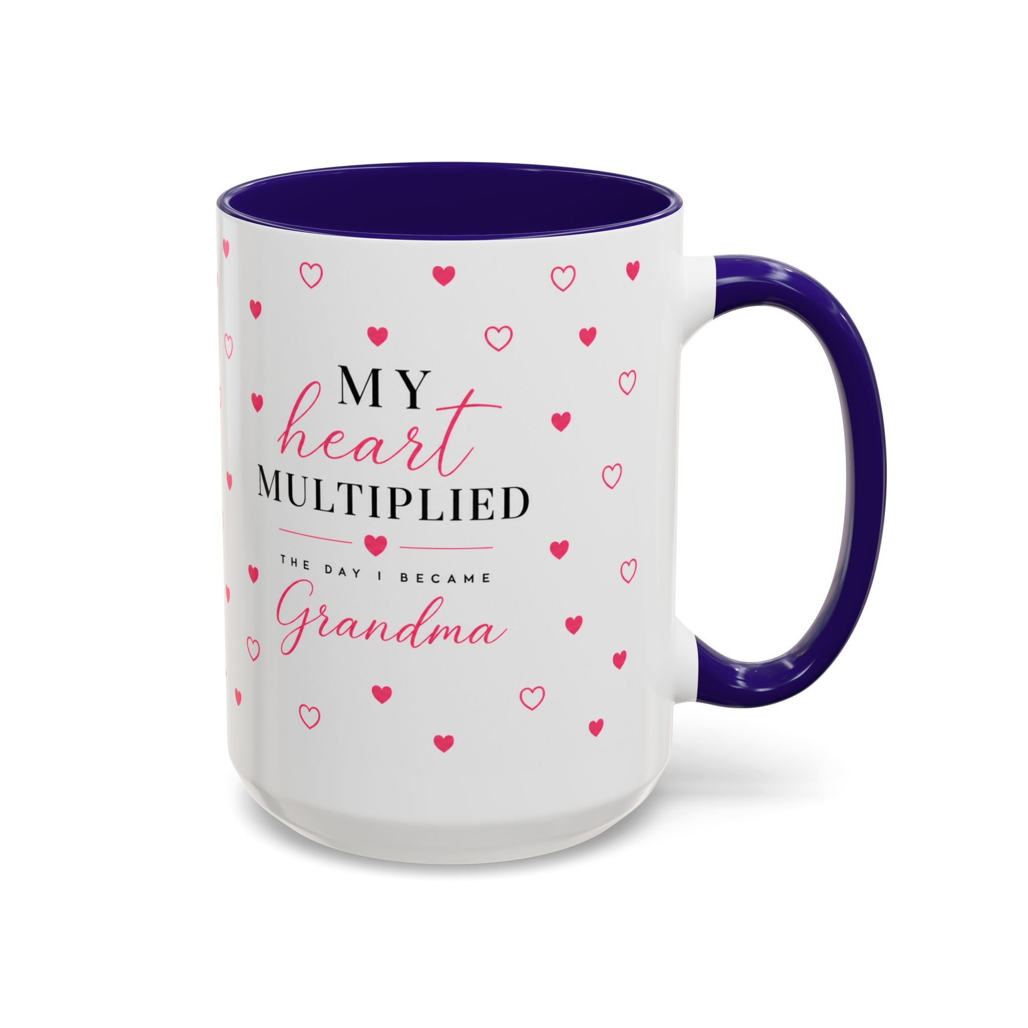 My Heart Multiplied Grandma Mug | 11oz or 15oz Ceramic