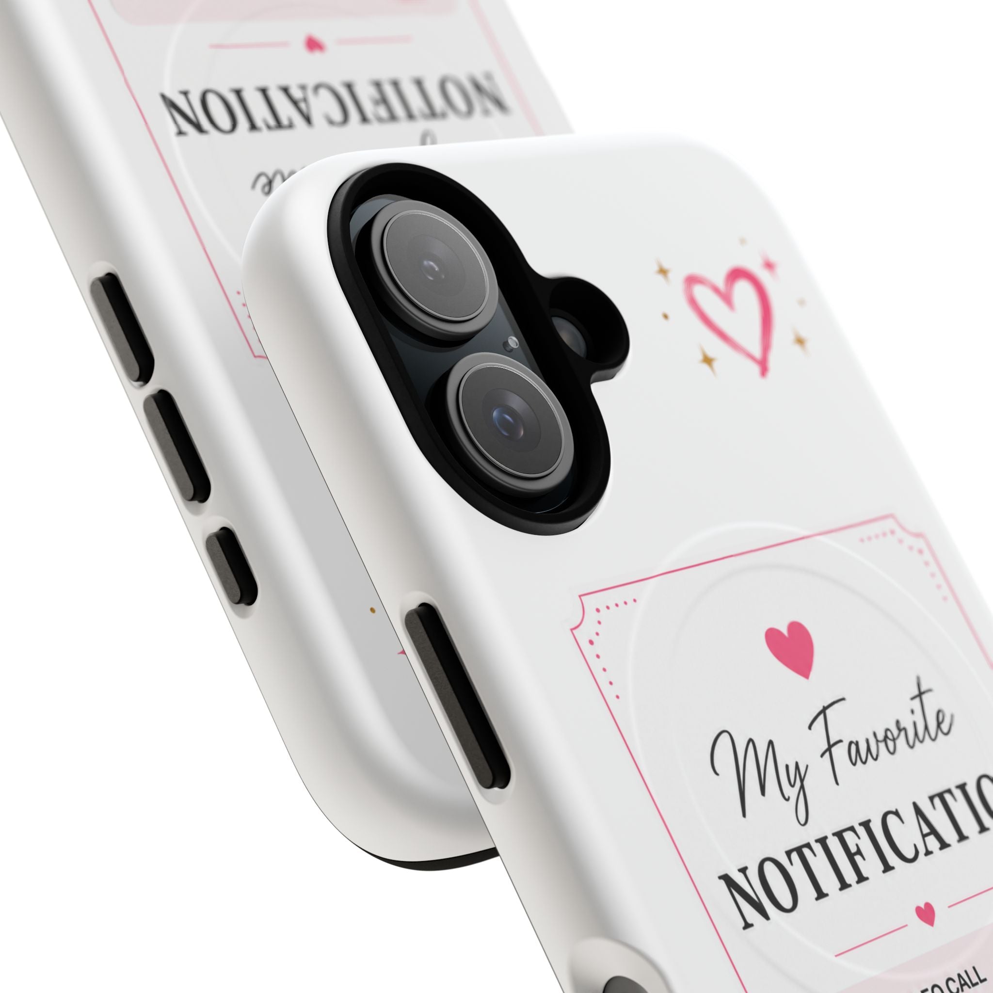 My Favorite Notification phone case | Cute heart video call design