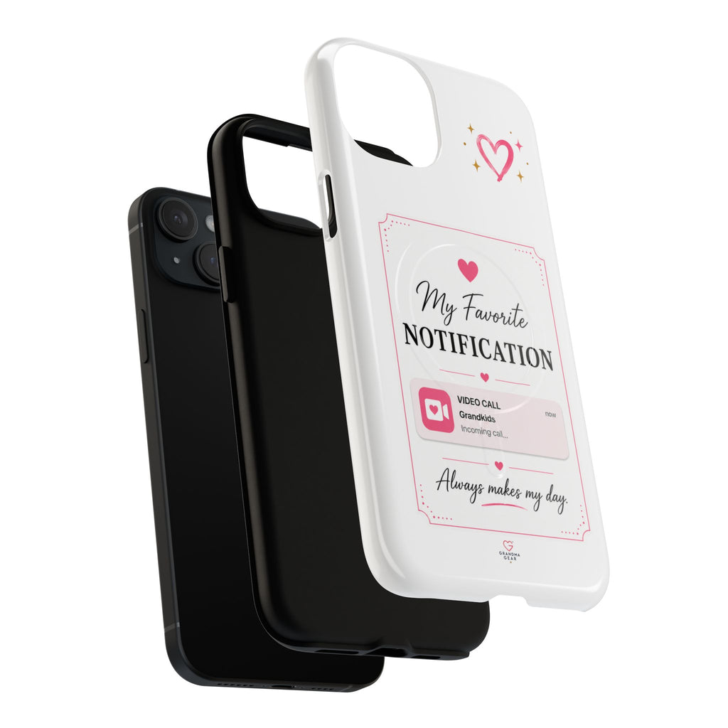 My Favorite Notification phone case | Cute heart video call design