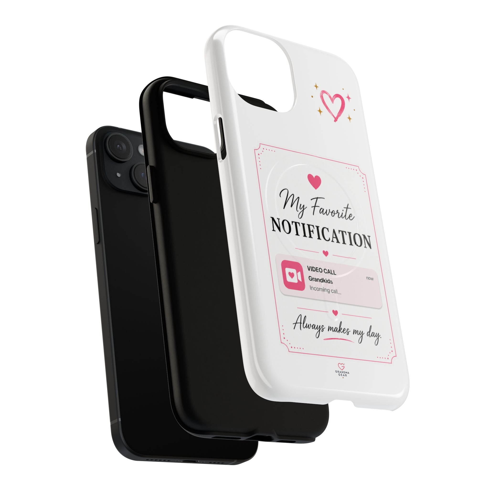 My Favorite Notification phone case | Cute heart video call design