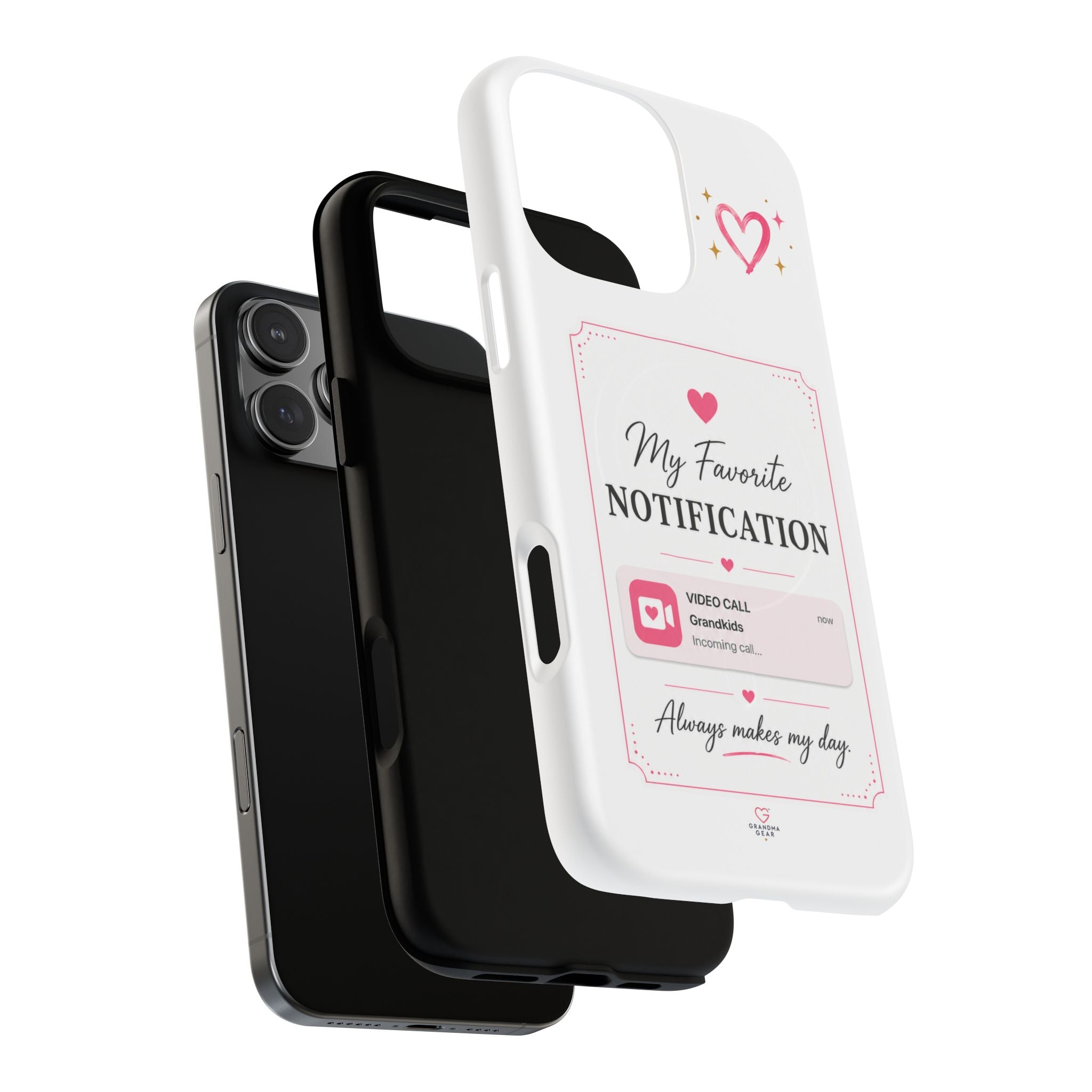 My Favorite Notification phone case | Cute heart video call design