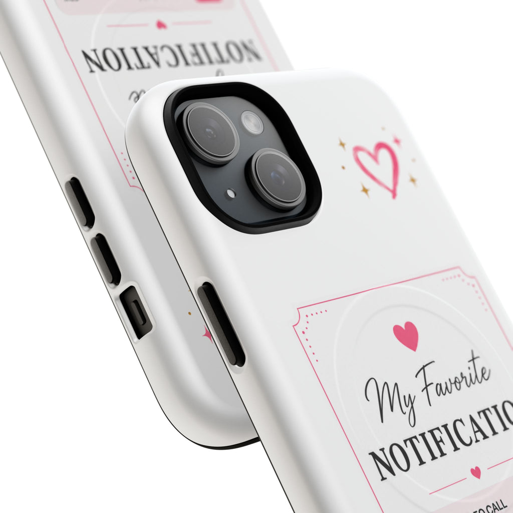 My Favorite Notification phone case | Cute heart video call design