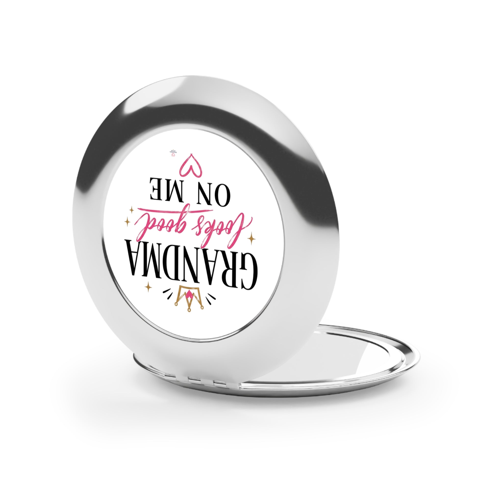 Grandma looks good on me Compact Travel Mirror | Pocket Mirror, Grandma Design