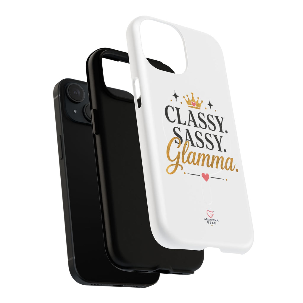 Phone Case — “Classy. Sassy. Glamma.” Magnetic Tough Protective Cover