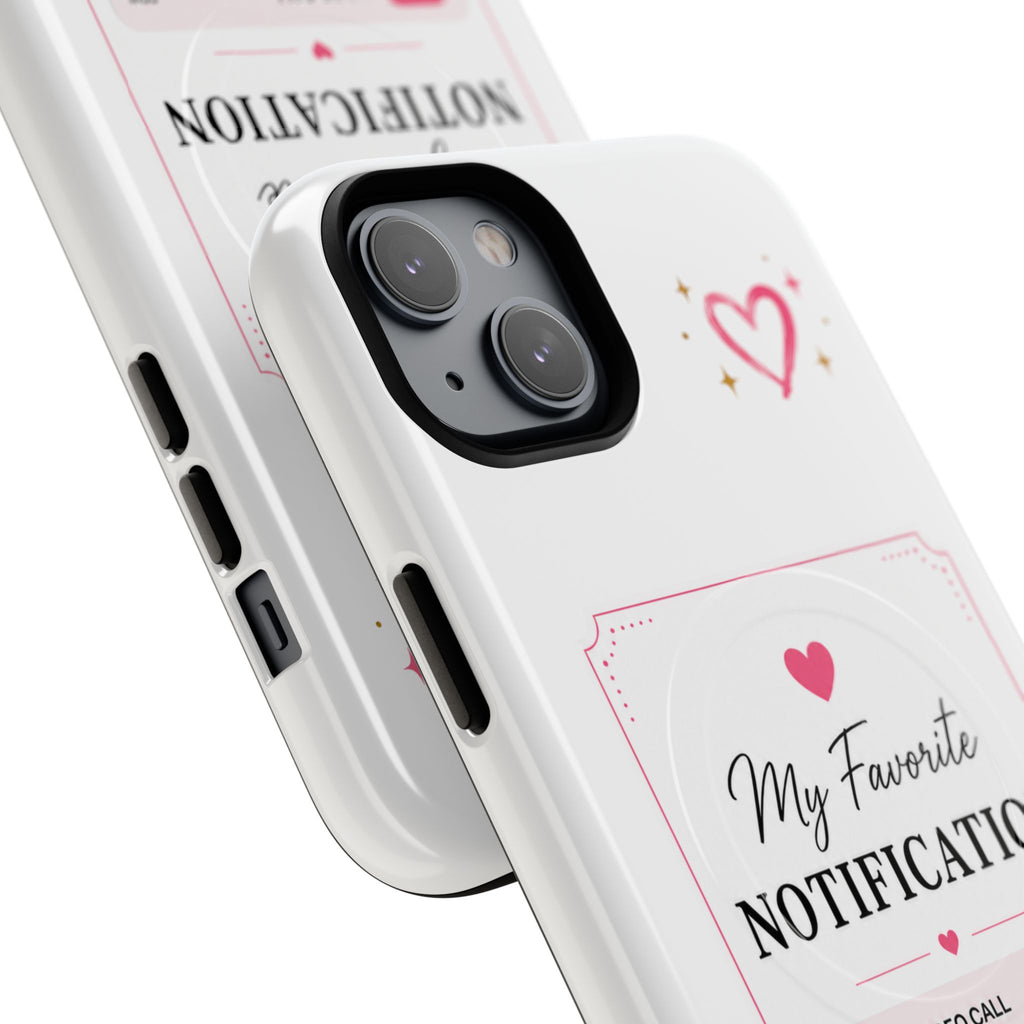 My Favorite Notification phone case | Cute heart video call design