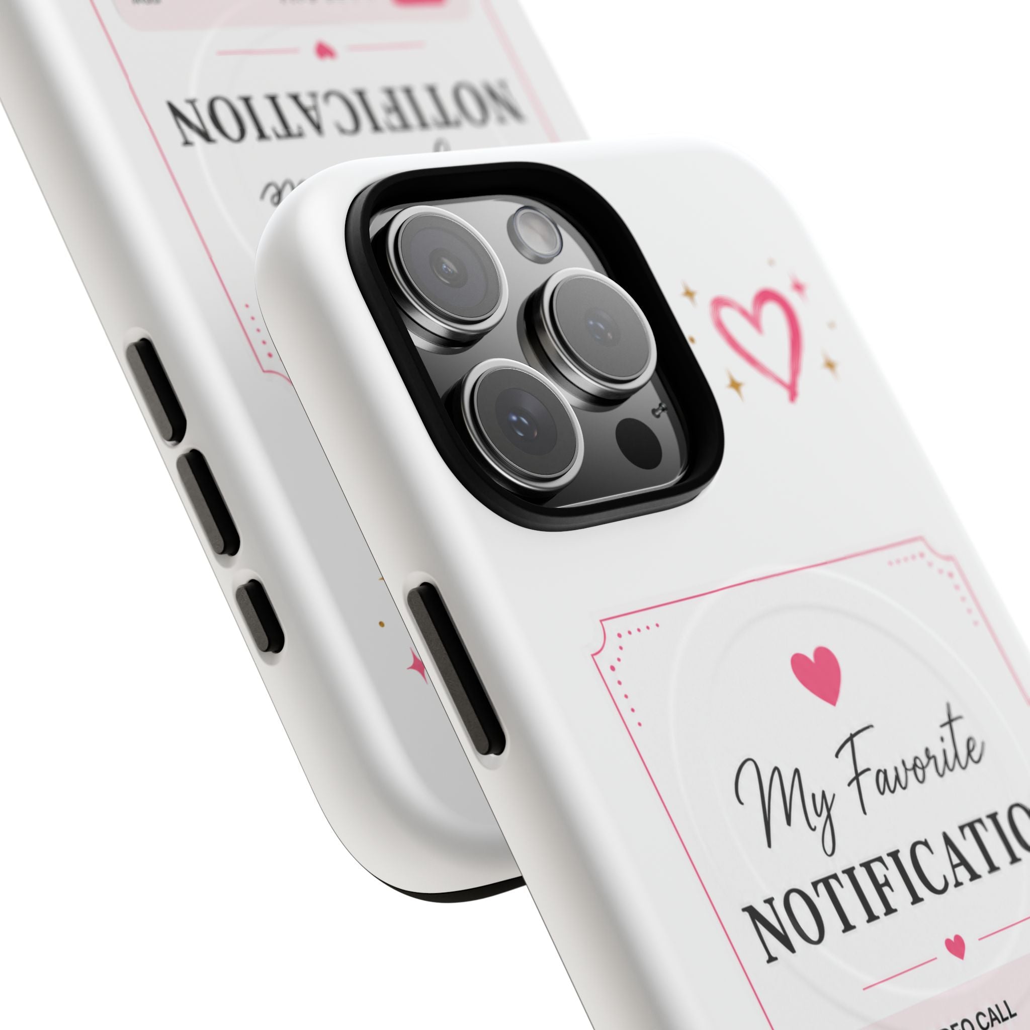 My Favorite Notification phone case | Cute heart video call design