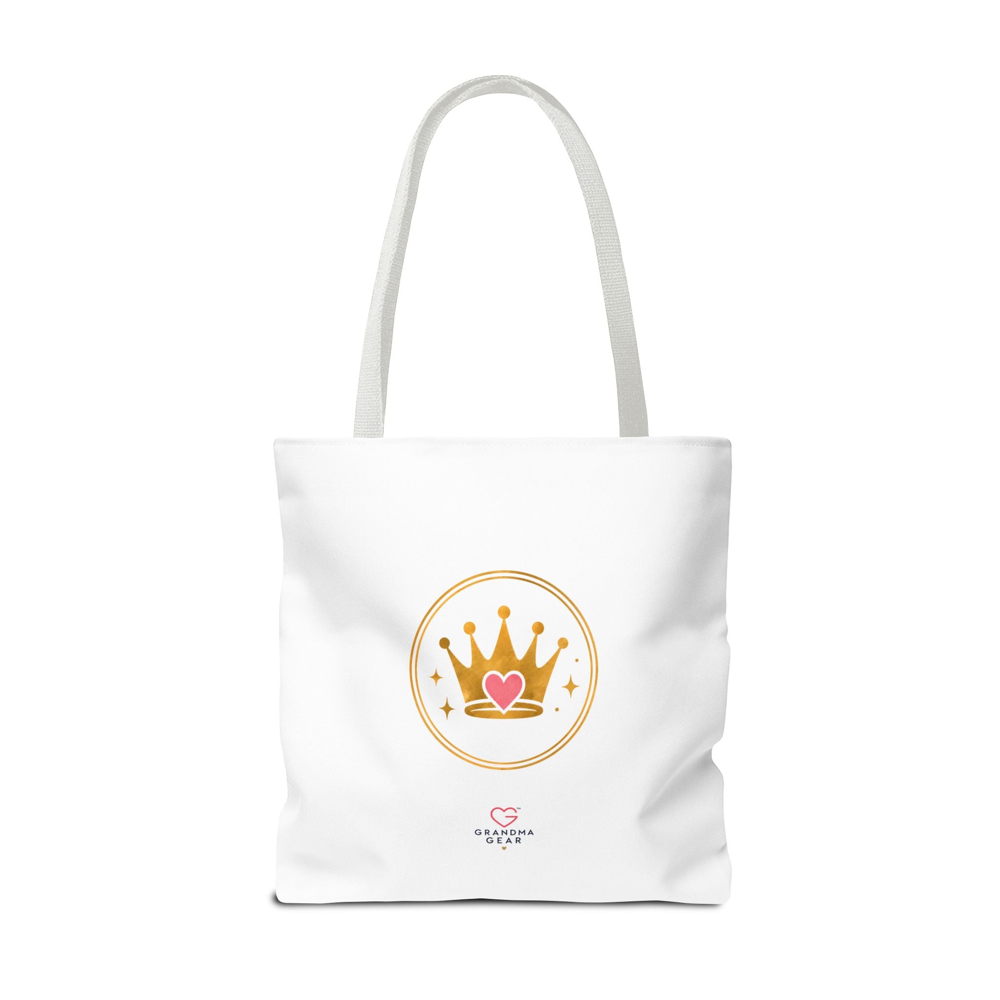 Classy Sassy Glamma Tote Bag – Funny Grandma Gift with Crown Graphic