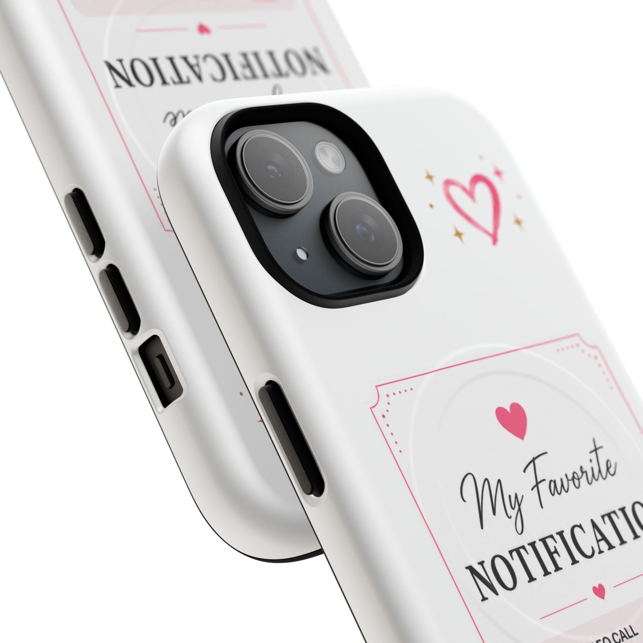 My Favorite Notification phone case | Cute heart video call design