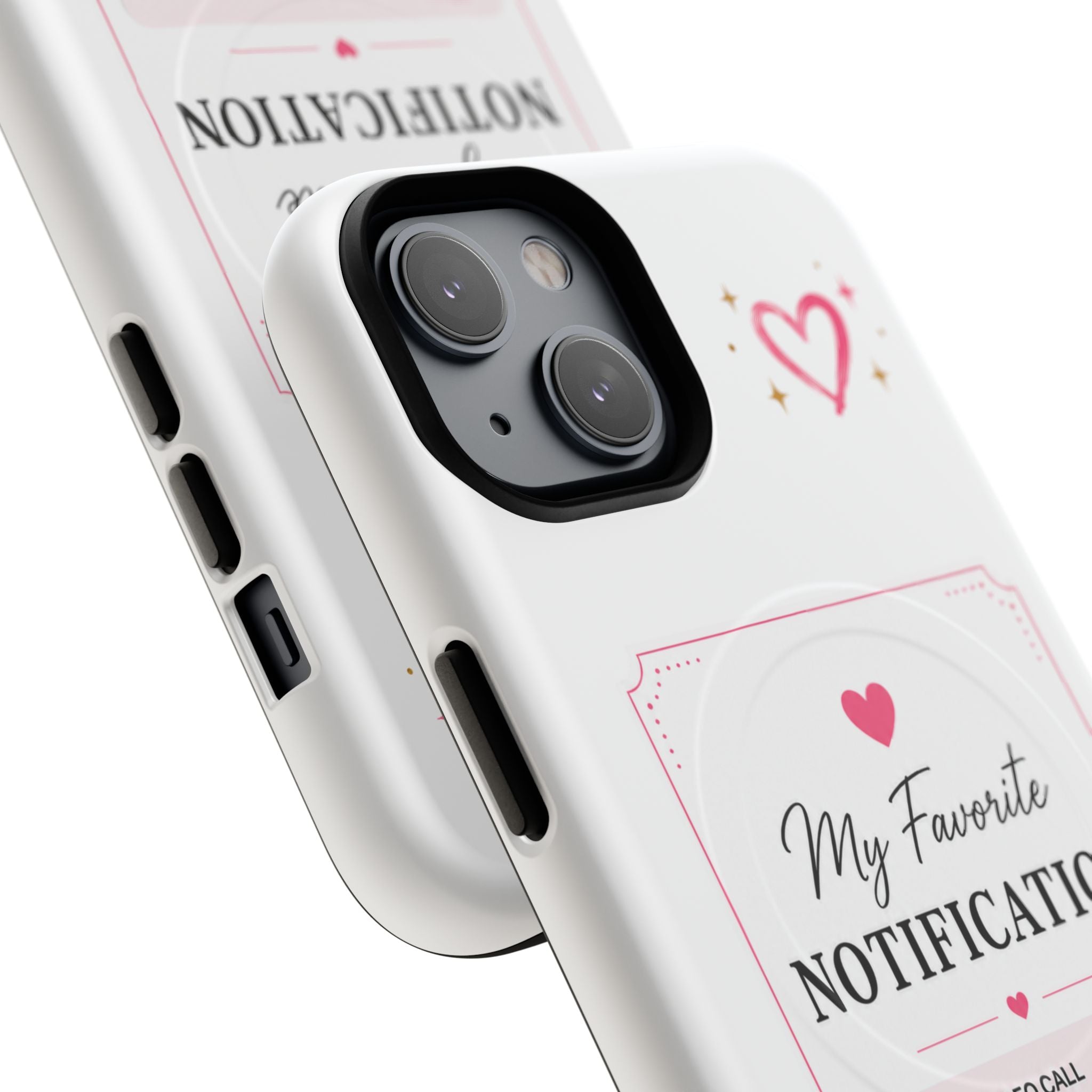 My Favorite Notification phone case | Cute heart video call design