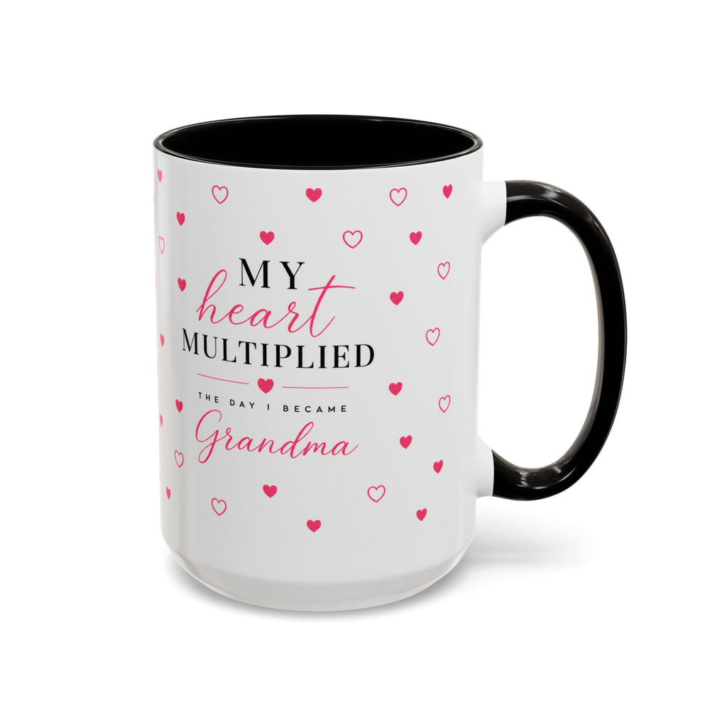 My Heart Multiplied Grandma Mug | 11oz or 15oz Ceramic