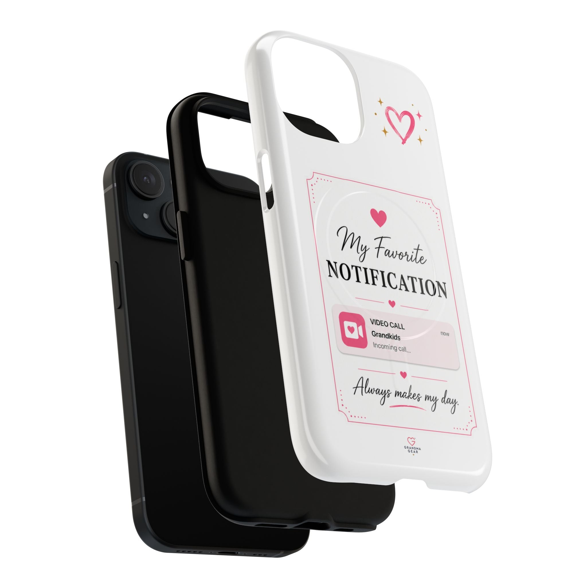 My Favorite Notification phone case | Cute heart video call design