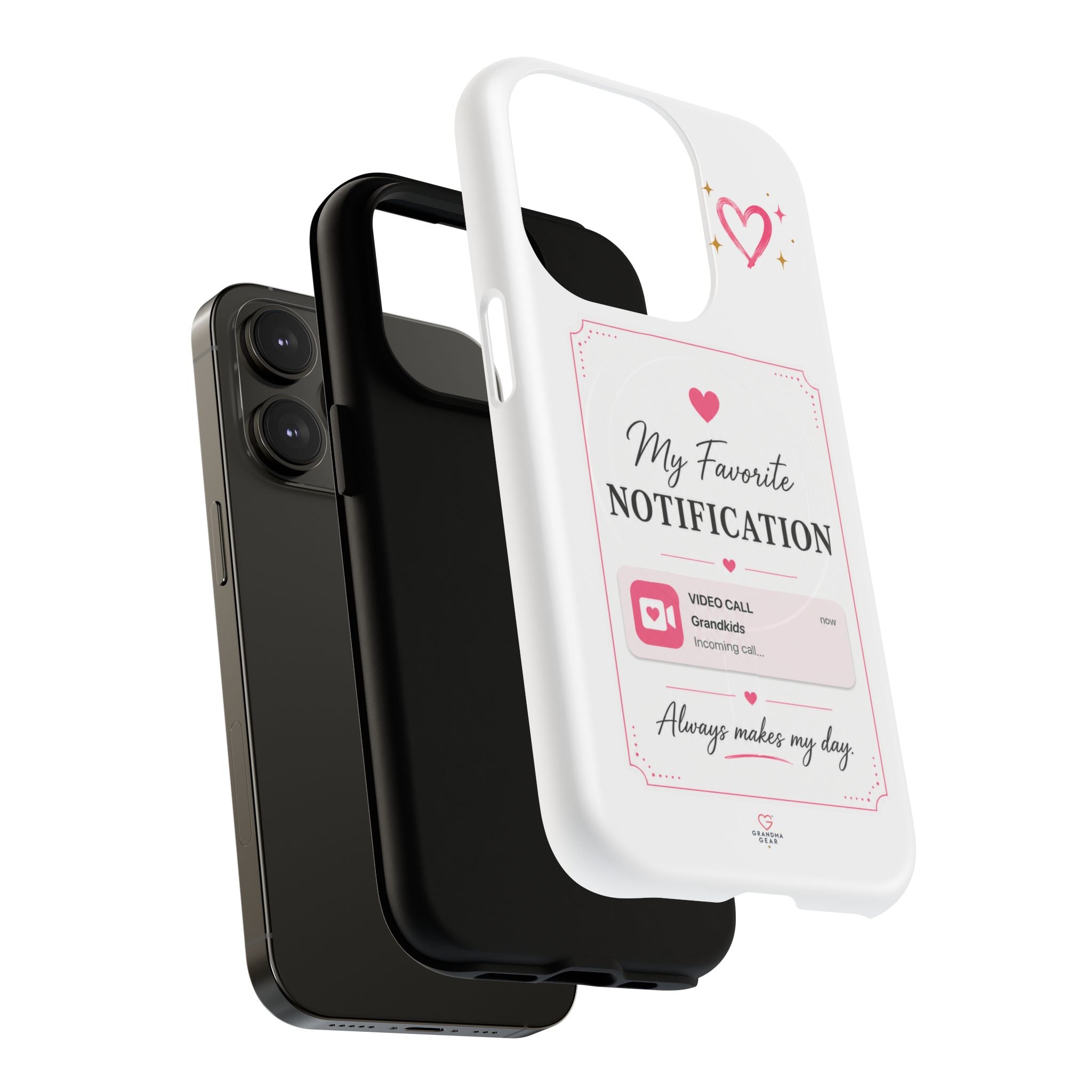 My Favorite Notification phone case | Cute heart video call design