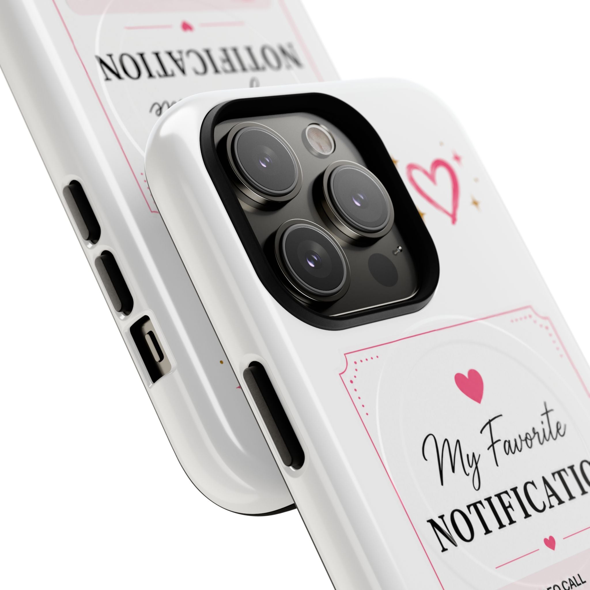 My Favorite Notification phone case | Cute heart video call design