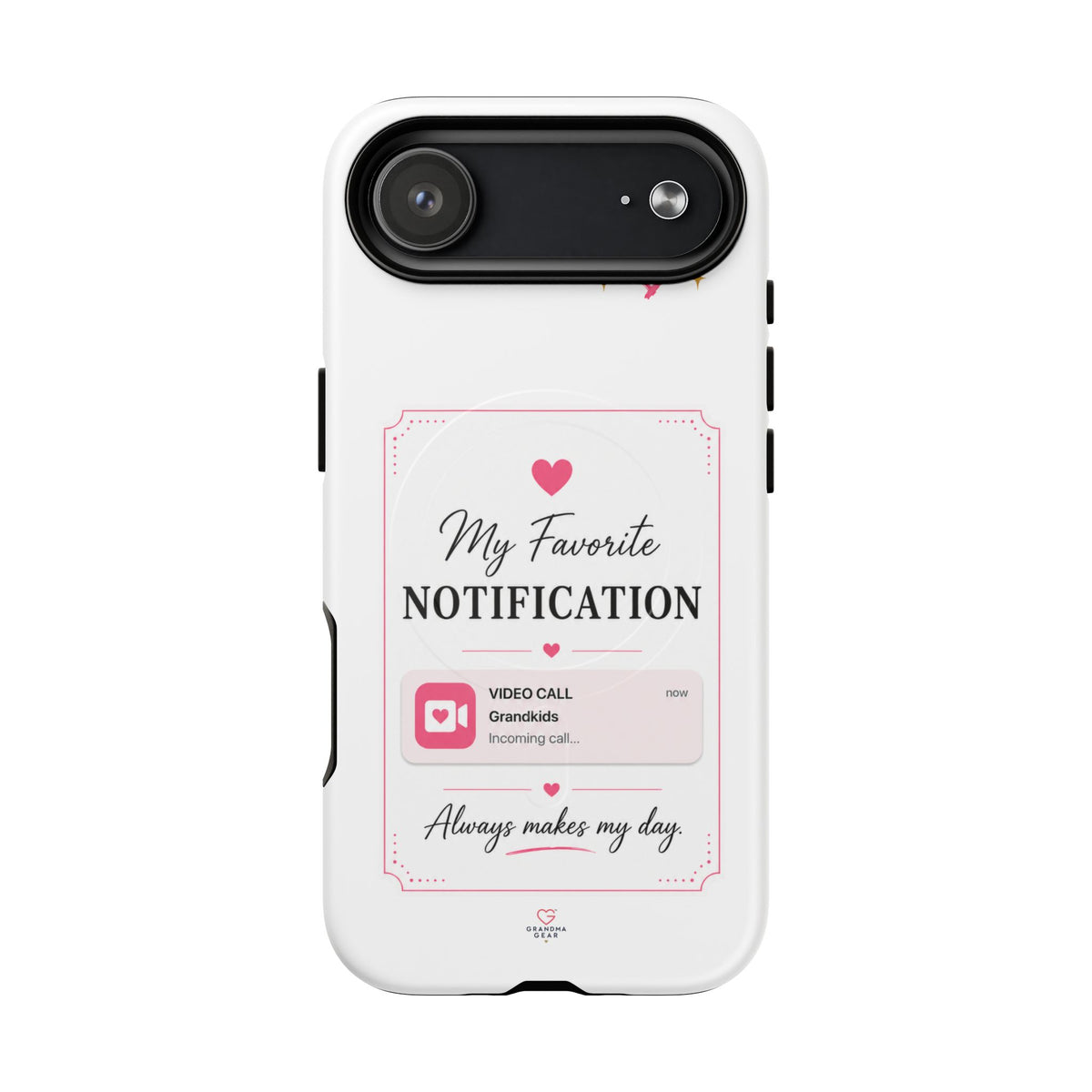 My Favorite Notification phone case | Cute heart video call design