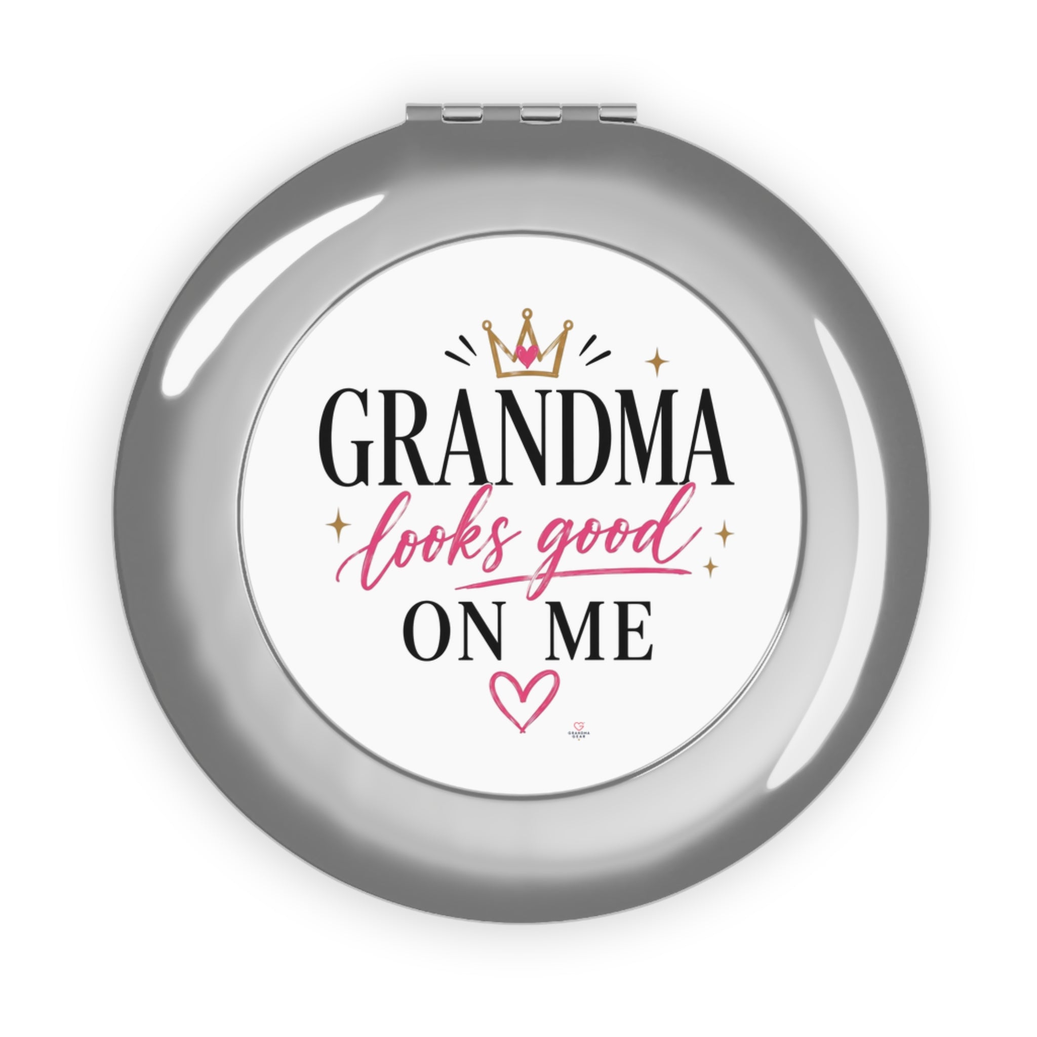 Grandma looks good on me Compact Travel Mirror | Pocket Mirror, Grandma Design
