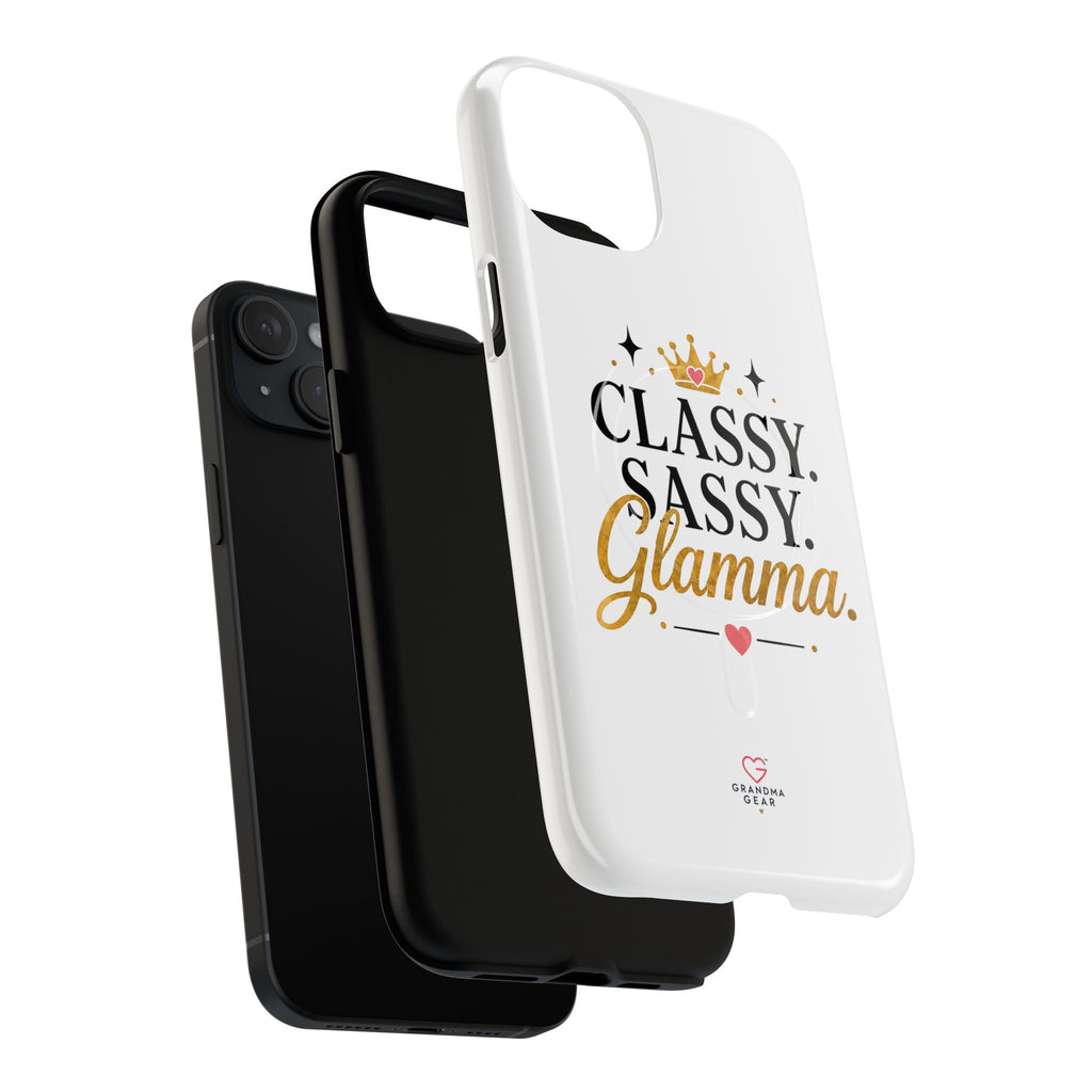 Phone Case — “Classy. Sassy. Glamma.” Magnetic Tough Protective Cover