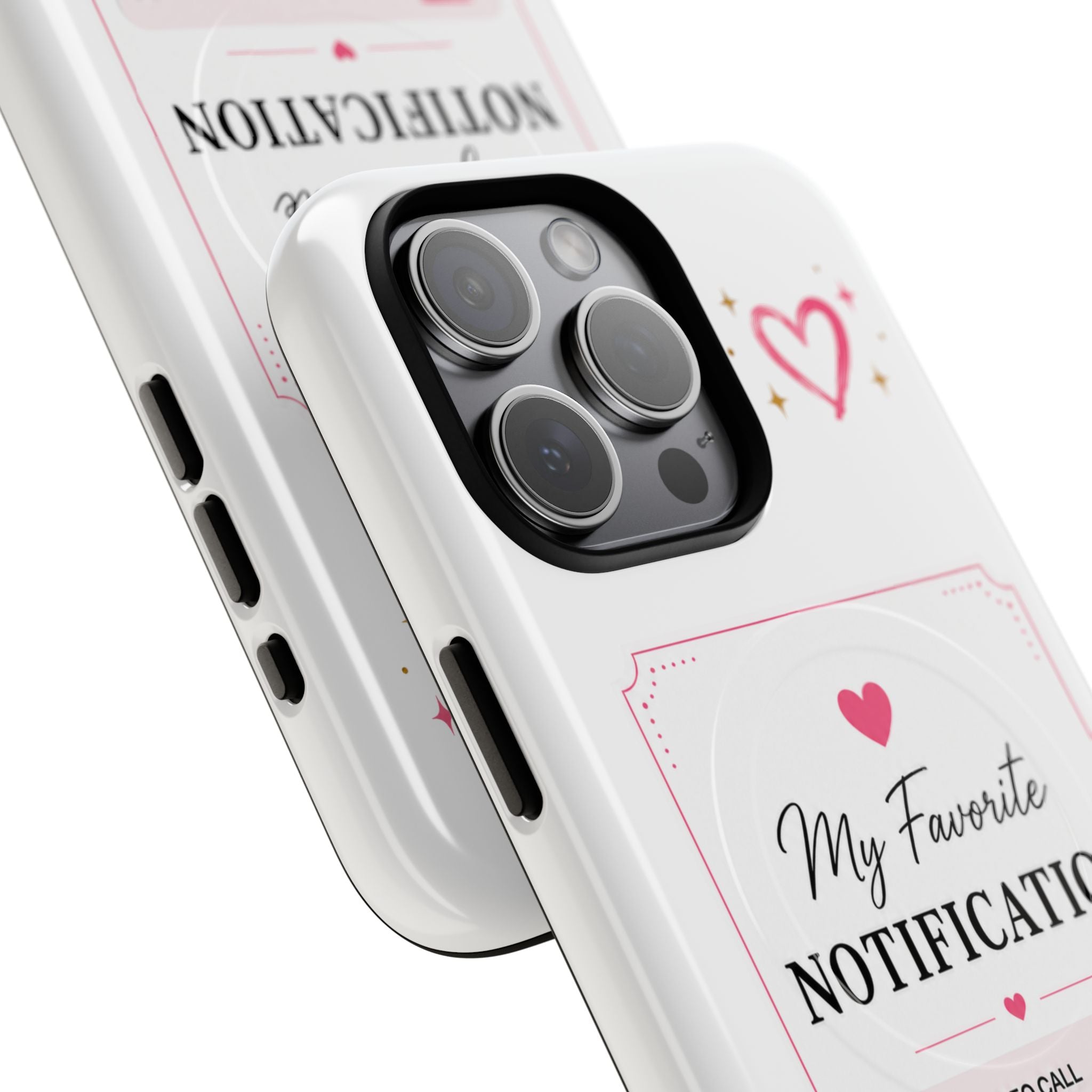 My Favorite Notification phone case | Cute heart video call design