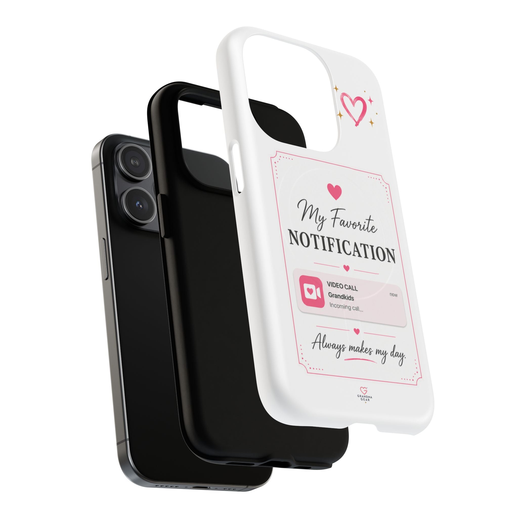 My Favorite Notification phone case | Cute heart video call design