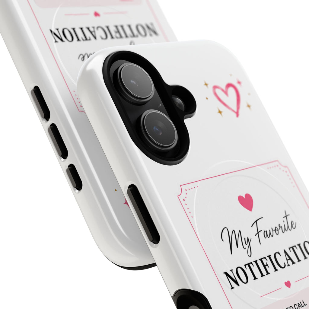 My Favorite Notification phone case | Cute heart video call design