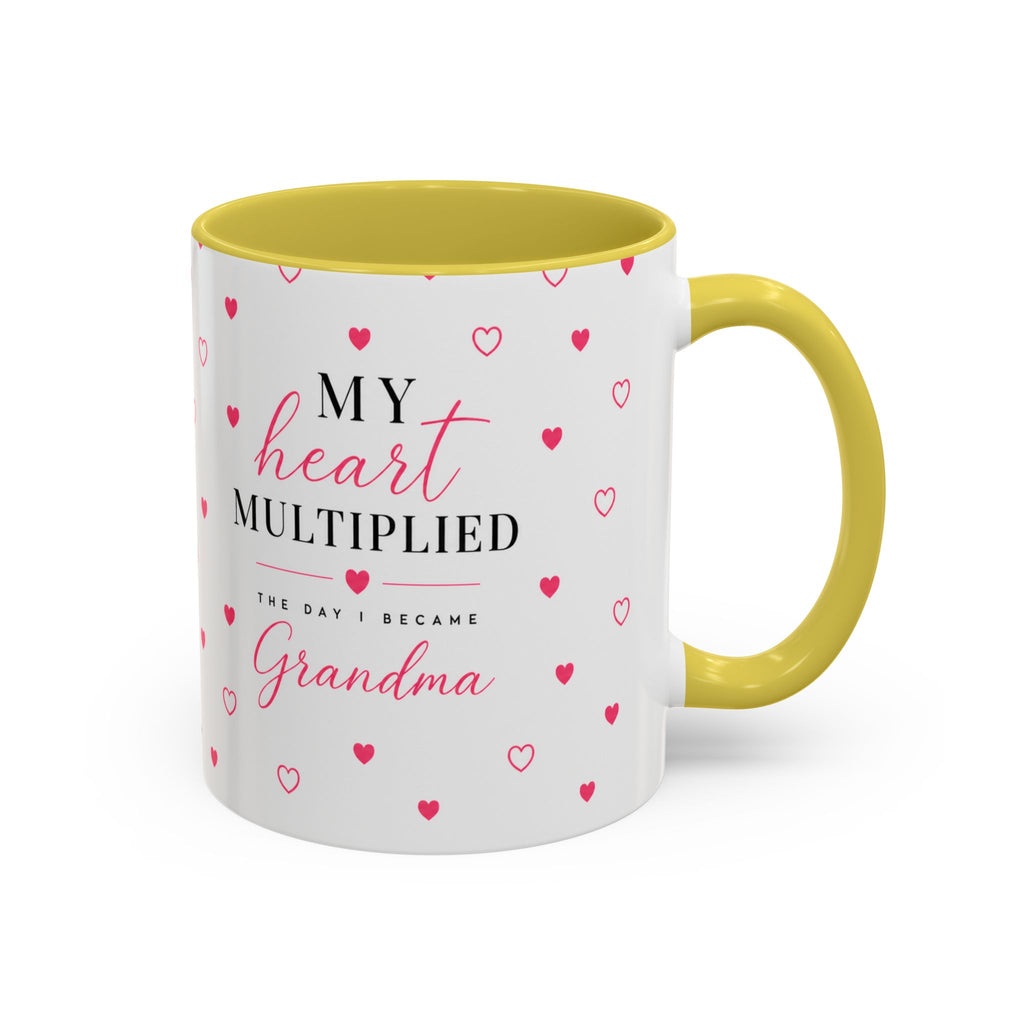 My Heart Multiplied Grandma Mug | 11oz or 15oz Ceramic