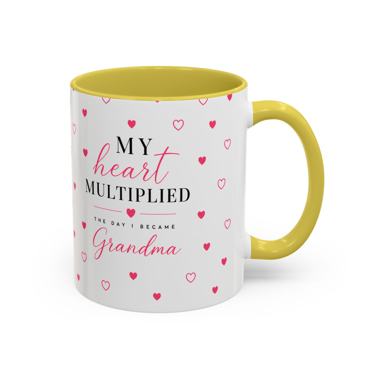 My Heart Multiplied Grandma Mug | 11oz or 15oz Ceramic