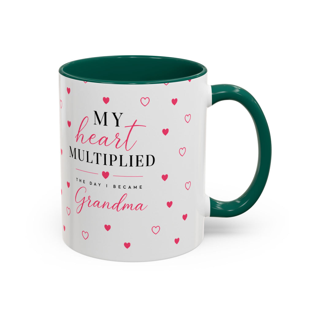 My Heart Multiplied Grandma Mug | 11oz or 15oz Ceramic